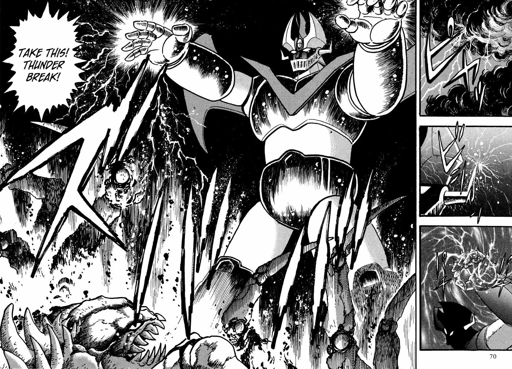 Super Robot Retsuden Chapter 3 page 19 - Chapter 3: Assault of the Meteorite Beast Crabgiron!! Getter In Crisis