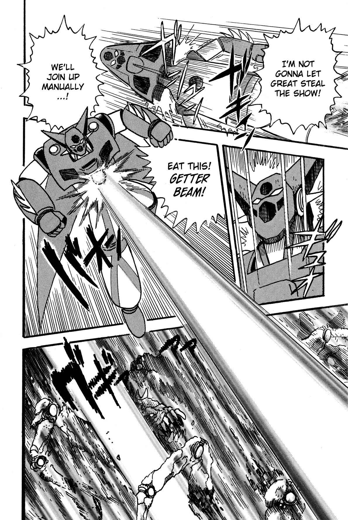 Super Robot Retsuden Chapter 3 page 20 - Chapter 3: Assault of the Meteorite Beast Crabgiron!! Getter In Crisis