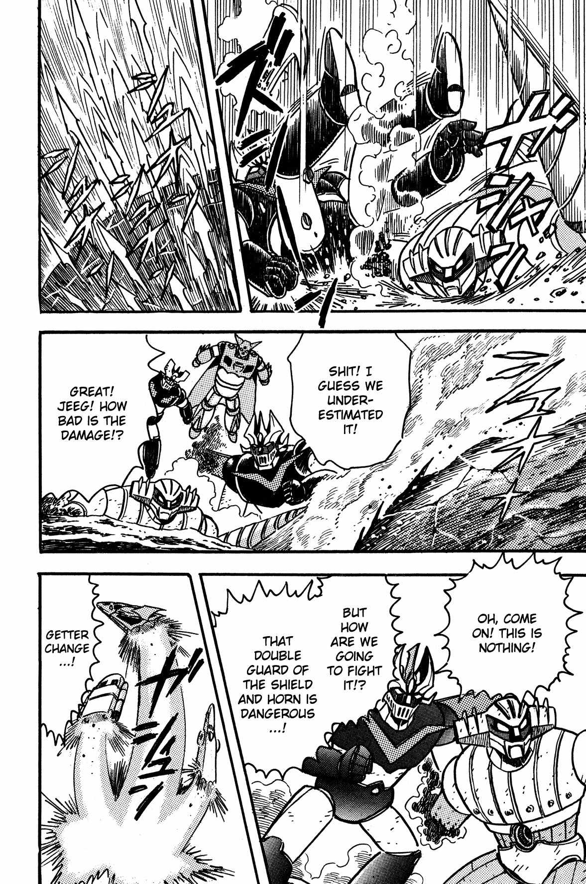 Super Robot Retsuden Chapter 5 page 13 - Chapter 5: All Units Scramble!! The Steel Army Goes to Space