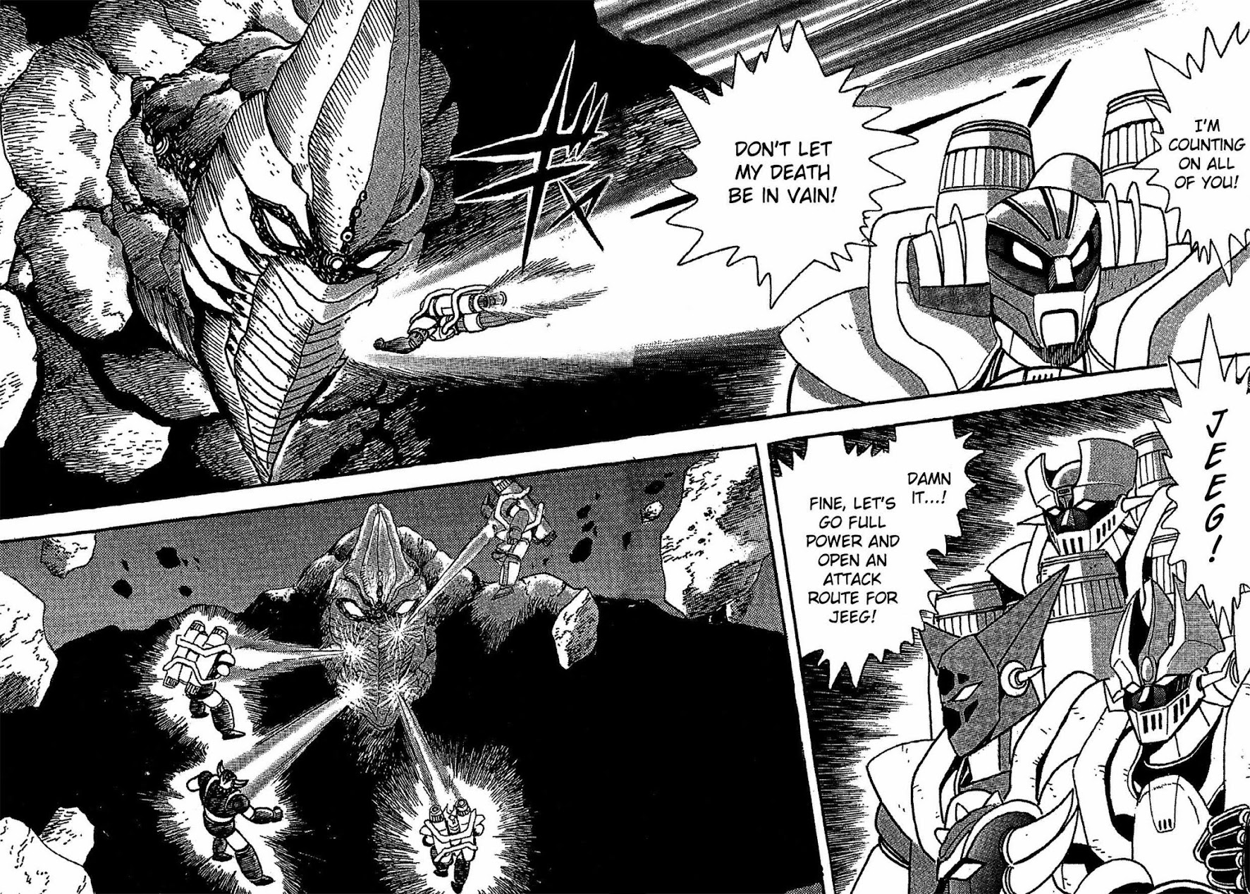 Super Robot Retsuden Chapter 6 page 16 - Chapter 6: Defeat Varon!! Enter Grendizer