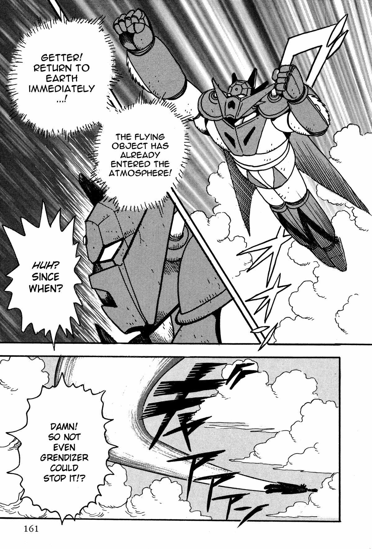 Super Robot Retsuden Chapter 7 page 13 - Chapter 7: Challenge of the Dark God!! Howl, Getter Dragon