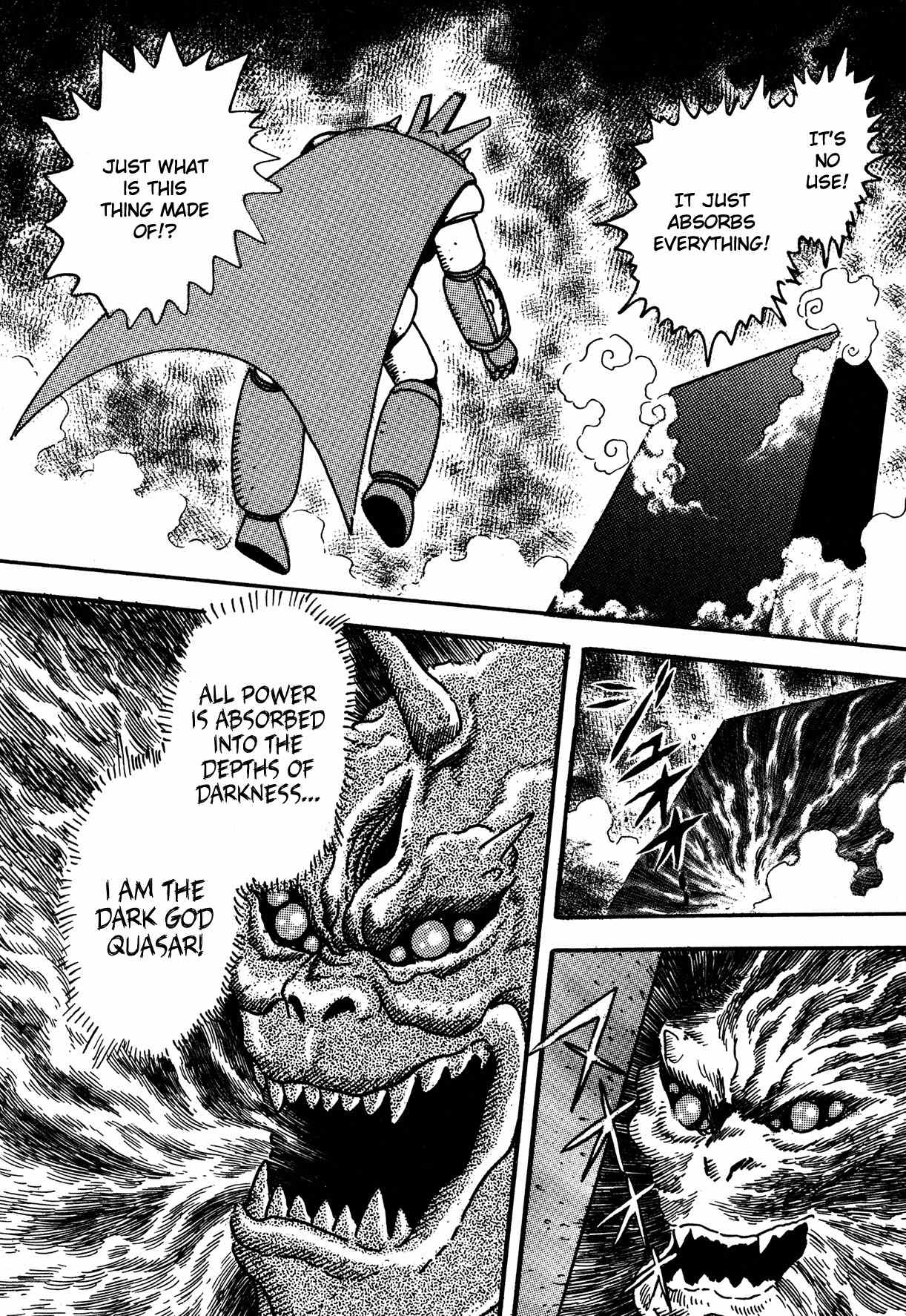 Super Robot Retsuden Chapter 7 page 16 - Chapter 7: Challenge of the Dark God!! Howl, Getter Dragon