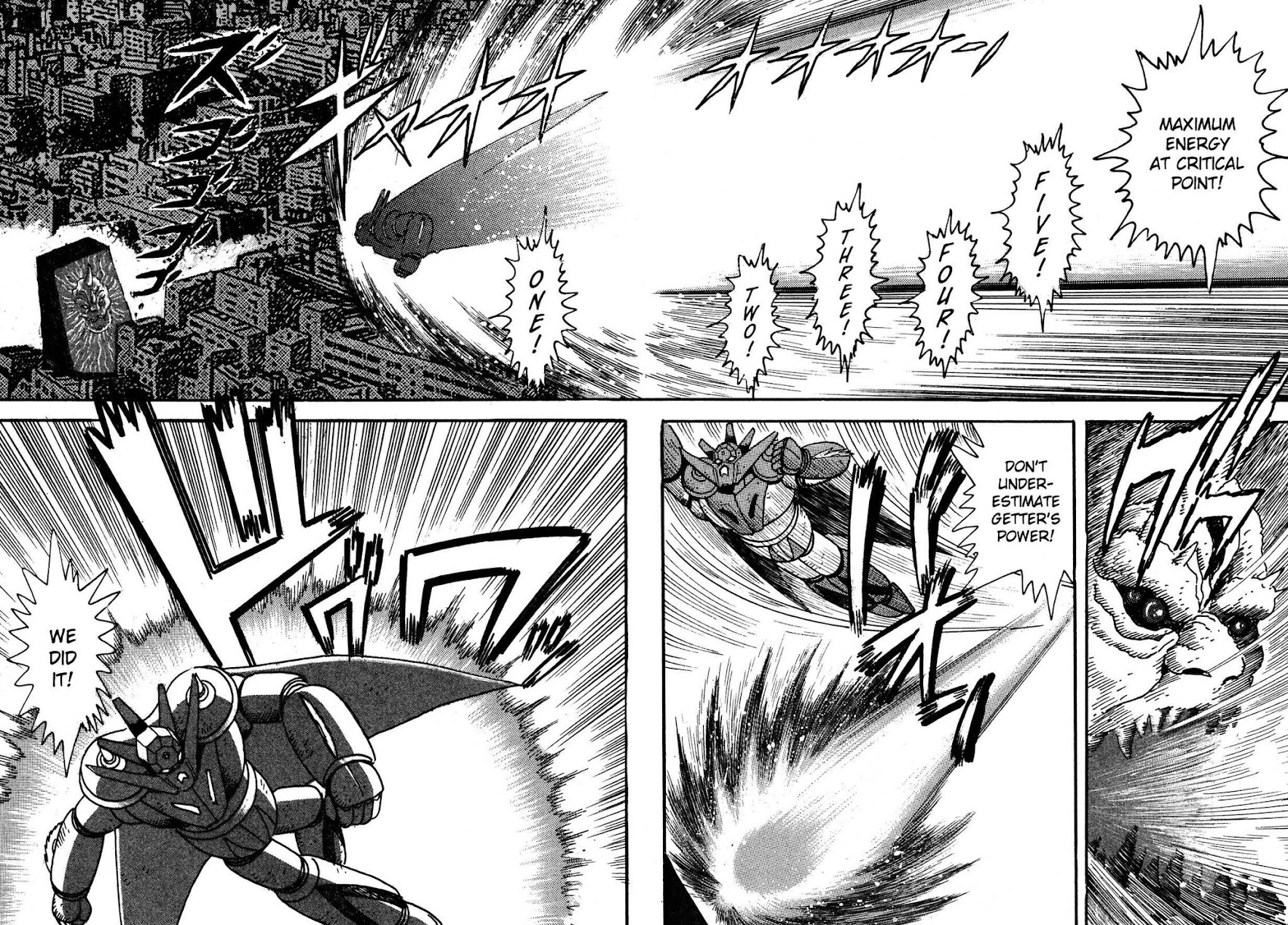 Super Robot Retsuden Chapter 7 page 20 - Chapter 7: Challenge of the Dark God!! Howl, Getter Dragon