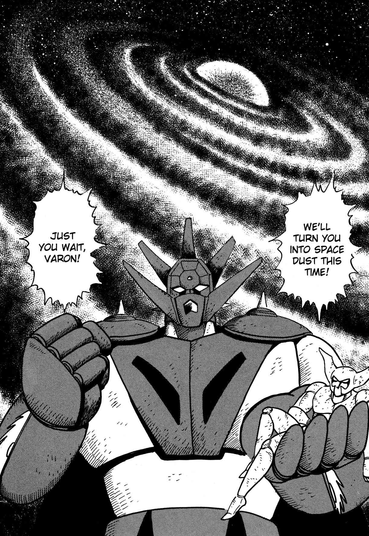 Super Robot Retsuden Chapter 8 page 22 - Chapter 8: Poseidon Takes To the Sea!! I Will Kill The Annihilator