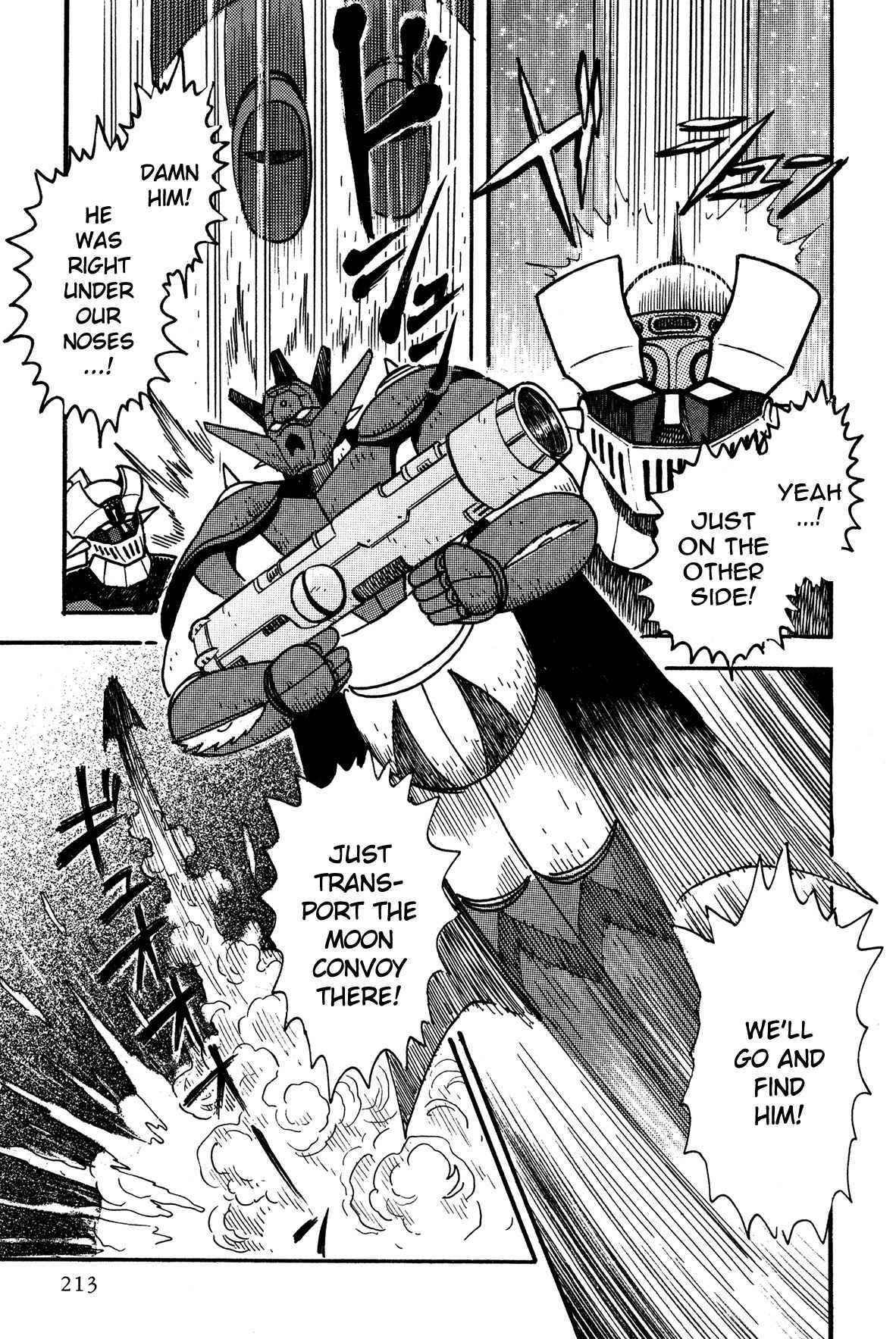 Super Robot Retsuden Chapter 9 page 12 - Chapter 9: The Final Battle! Moon Base Convoy's SOS
