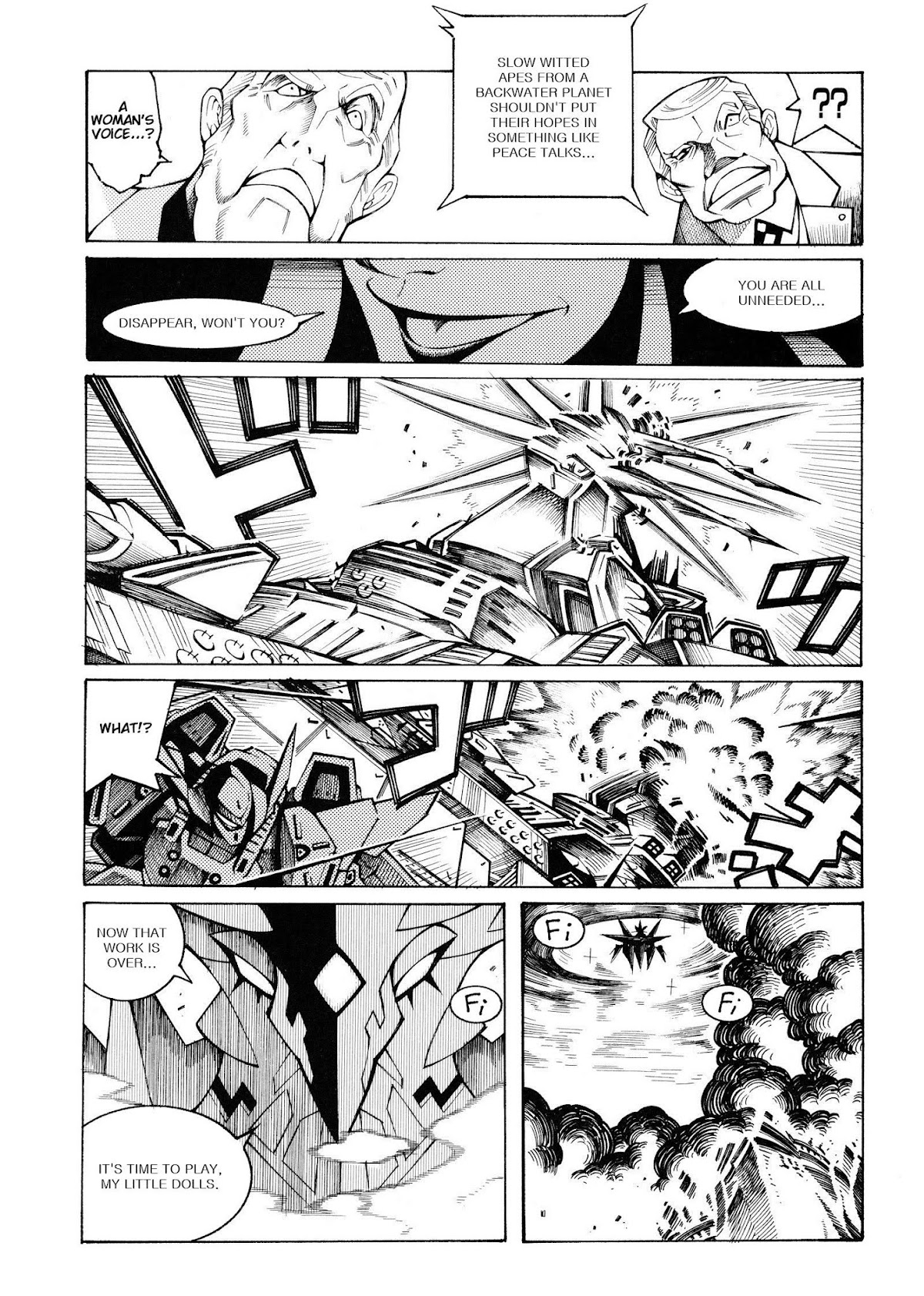 Super Robot Taisen OG - Divine Wars - Record of ATX Chapter 14 page 7 - Chapter 14: Cockfights