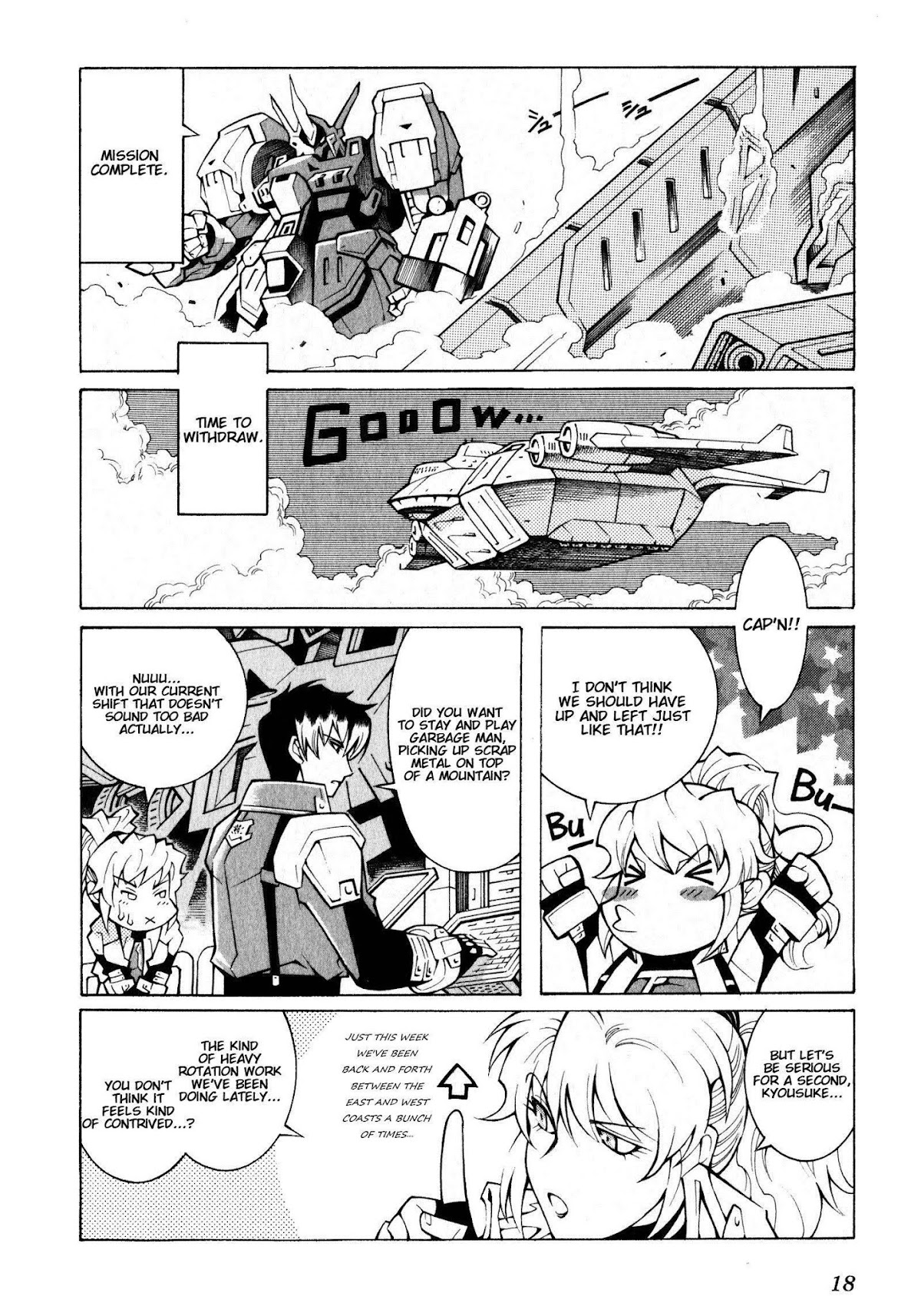 Super Robot Taisen OG - The Inspector - Record of ATX Chapter 0 page 19 - Chapter 0: Stormy Petrel