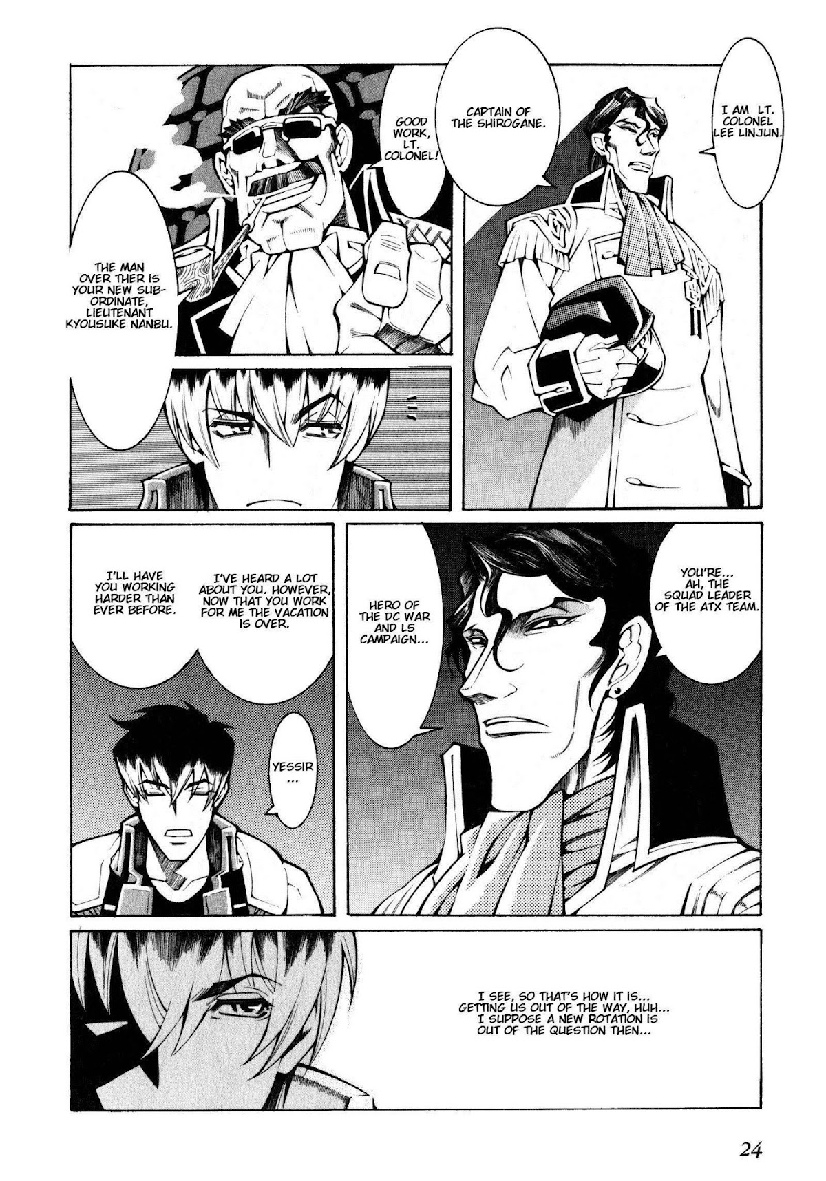 Super Robot Taisen OG - The Inspector - Record of ATX Chapter 0 page 25 - Chapter 0: Stormy Petrel