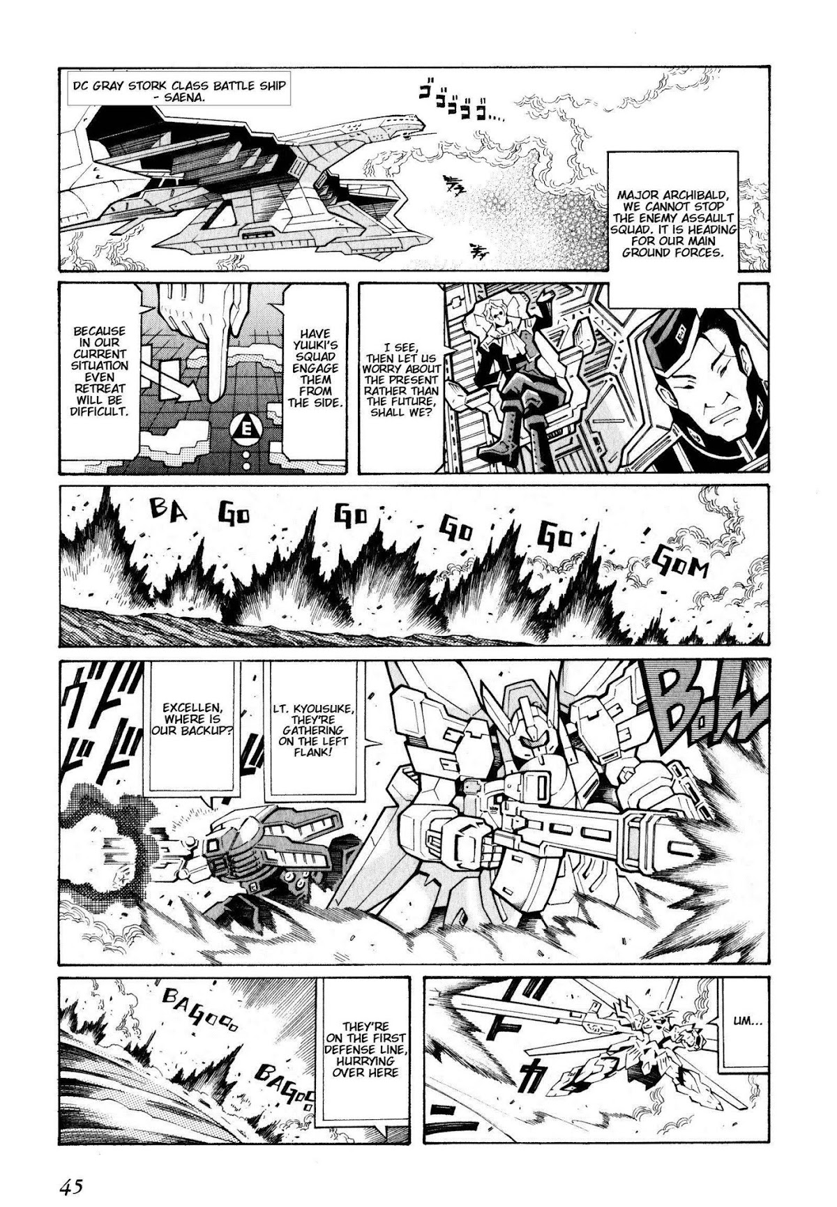Super Robot Taisen OG - The Inspector - Record of ATX Chapter 1 page 19 - Chapter 1: Assault and Battery