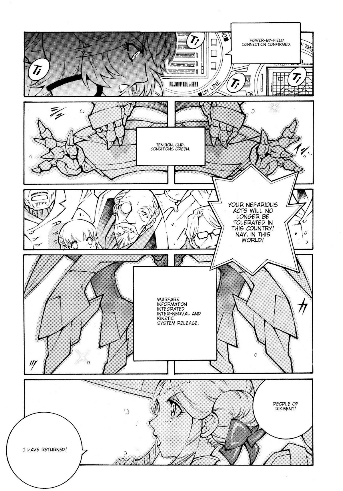 Super Robot Taisen OG - The Inspector - Record of ATX Chapter 22 page 8 - Chapter 22: Fairy Dan-Sing