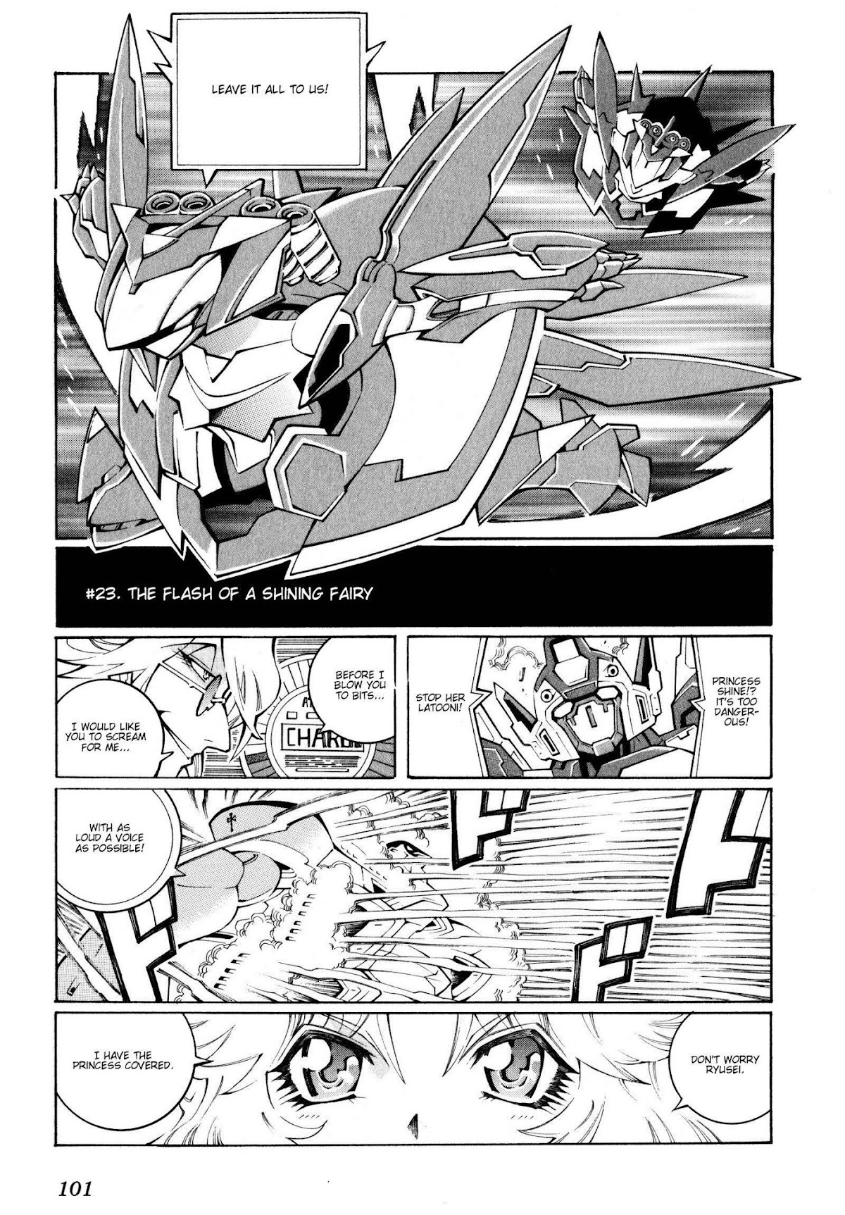 Super Robot Taisen OG - The Inspector - Record of ATX Chapter 23 page 11 - Chapter 23: The Flash of a Shining Fairy