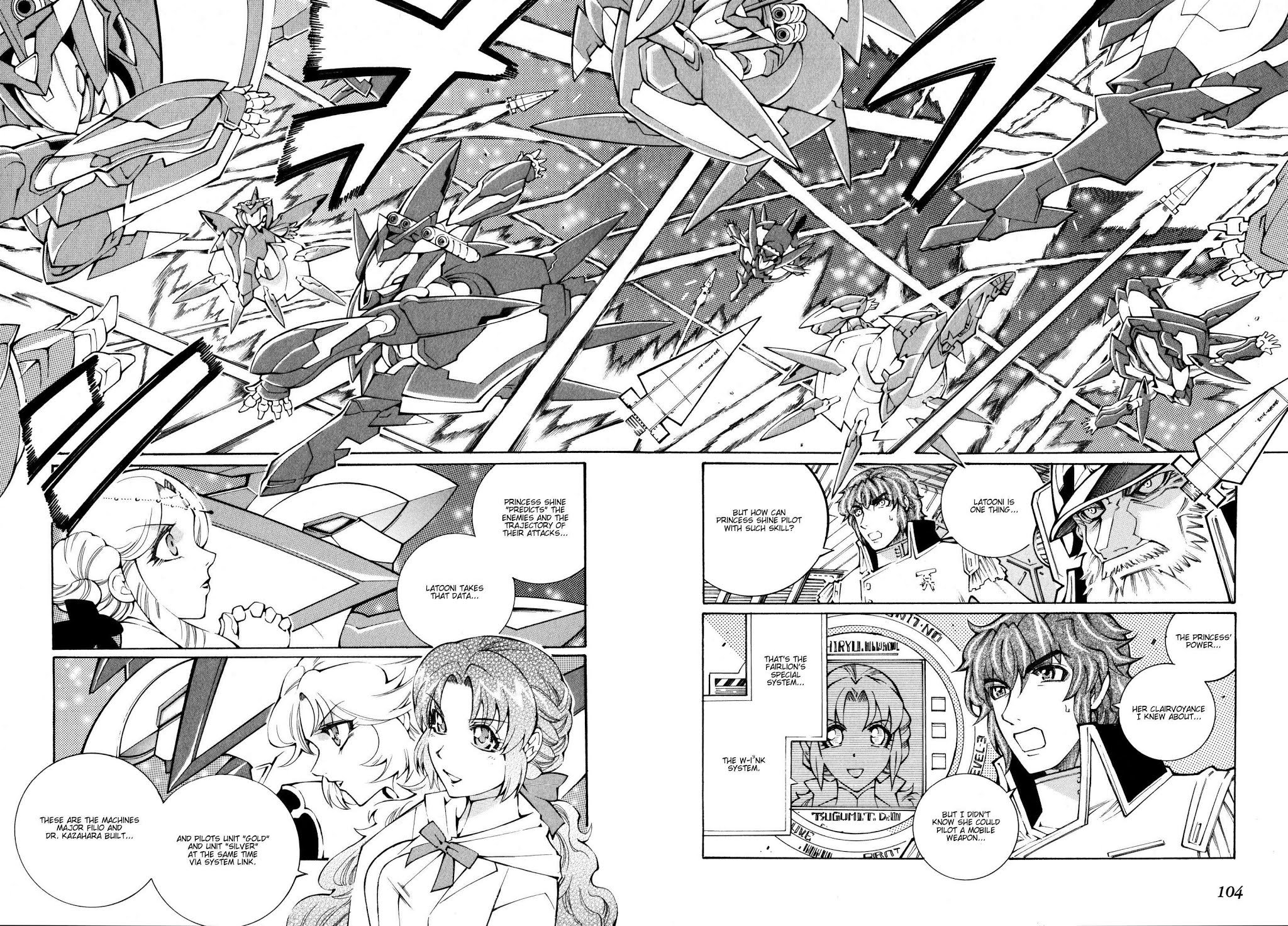 Super Robot Taisen OG - The Inspector - Record of ATX Chapter 23 page 14 - Chapter 23: The Flash of a Shining Fairy