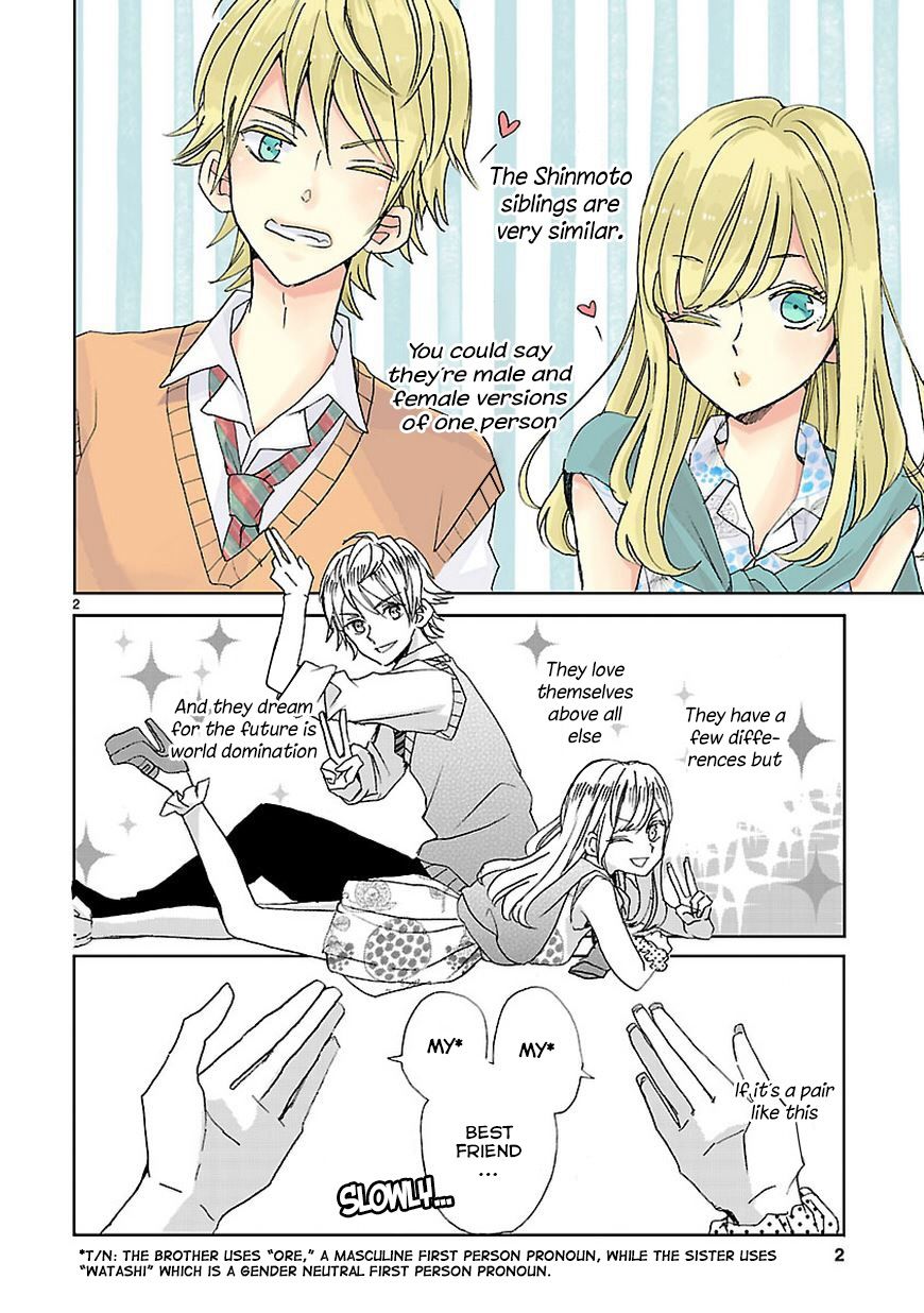 Super Seisyun Brothers Chapter 1 page 3 - Chapter 1