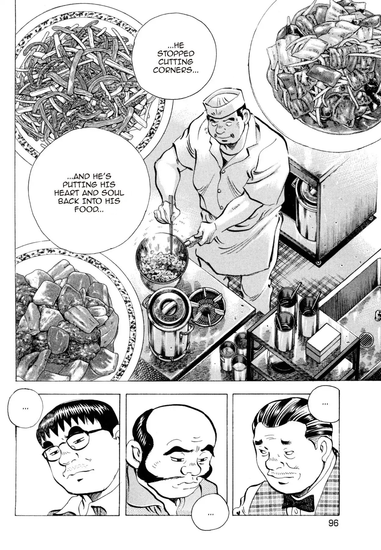 Super Shoku King Chapter 11 page 21 - Chapter 11: THE WAY OF THE FIVE