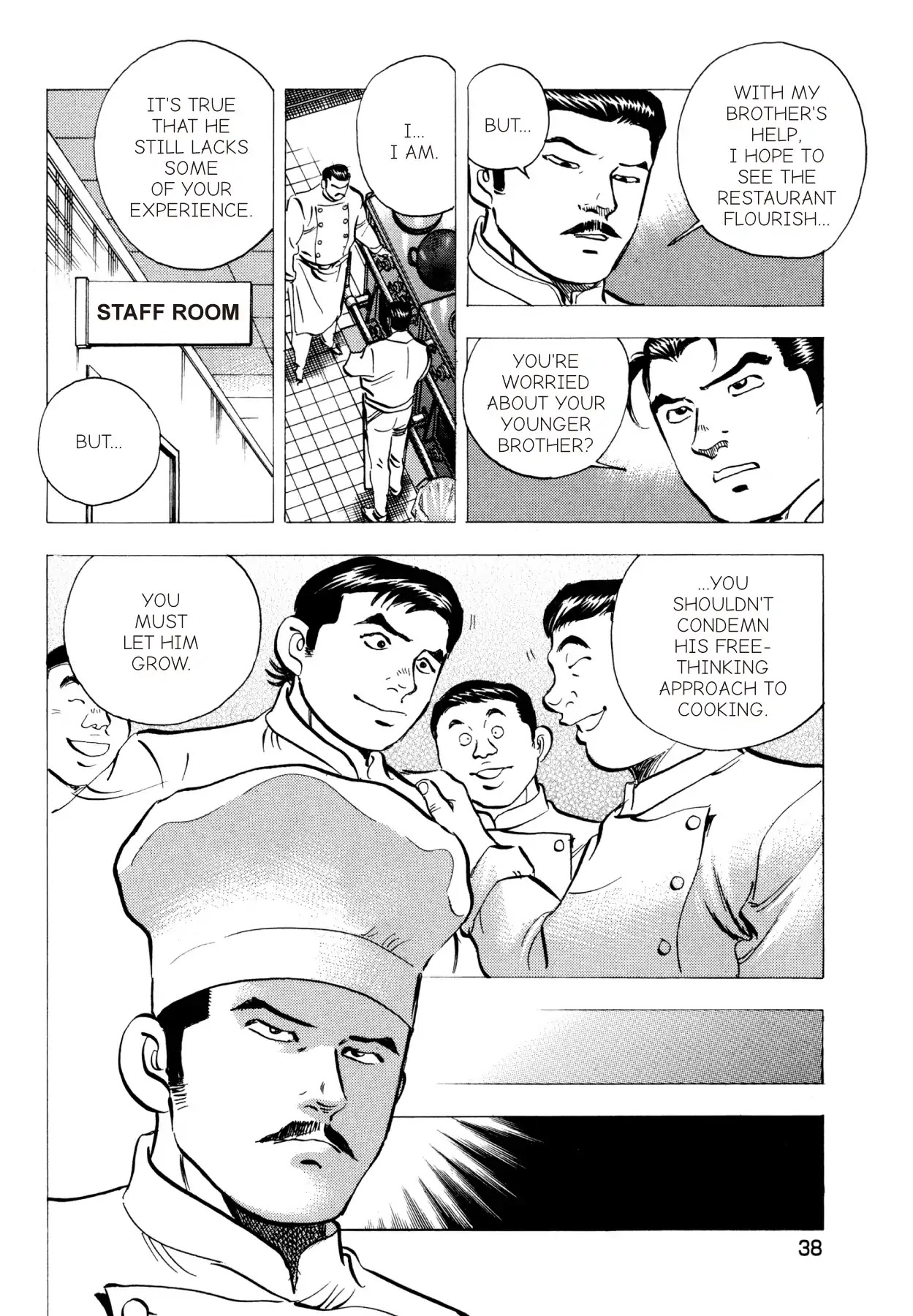 Super Shoku King Chapter 17 page 11 - Chapter 17: THE SHOP ON THE TOP OF THE HILL