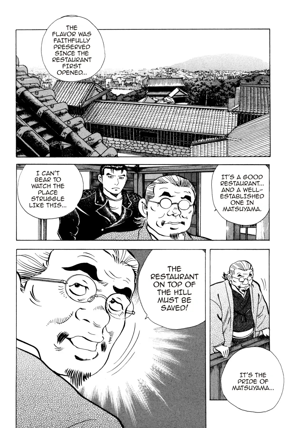Super Shoku King Chapter 19 page 7 - Chapter 19: THE COOKING BATTLE OF MATSUYAMA