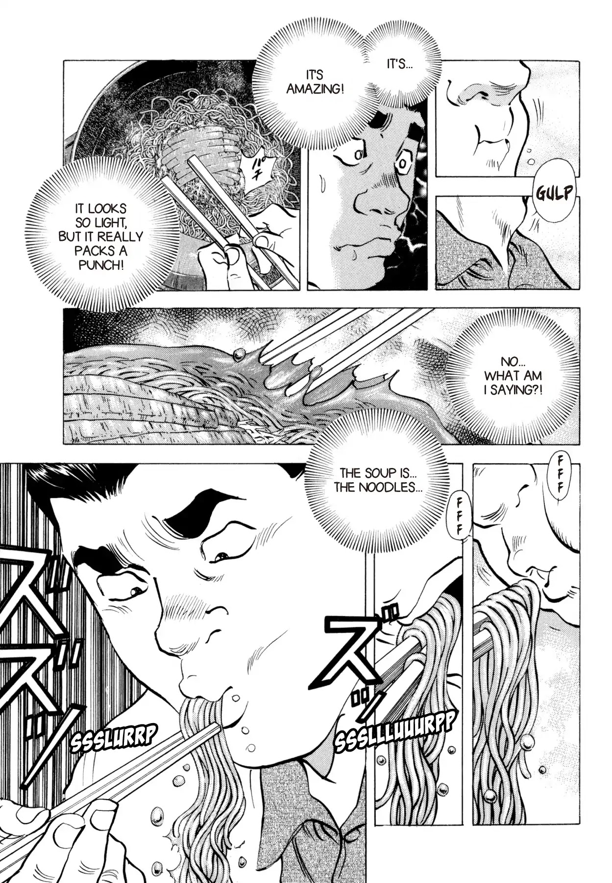 Super Shoku King Chapter 2 page 18 - Chapter 2: THE SQUANDERED NOODLE REPRISAL