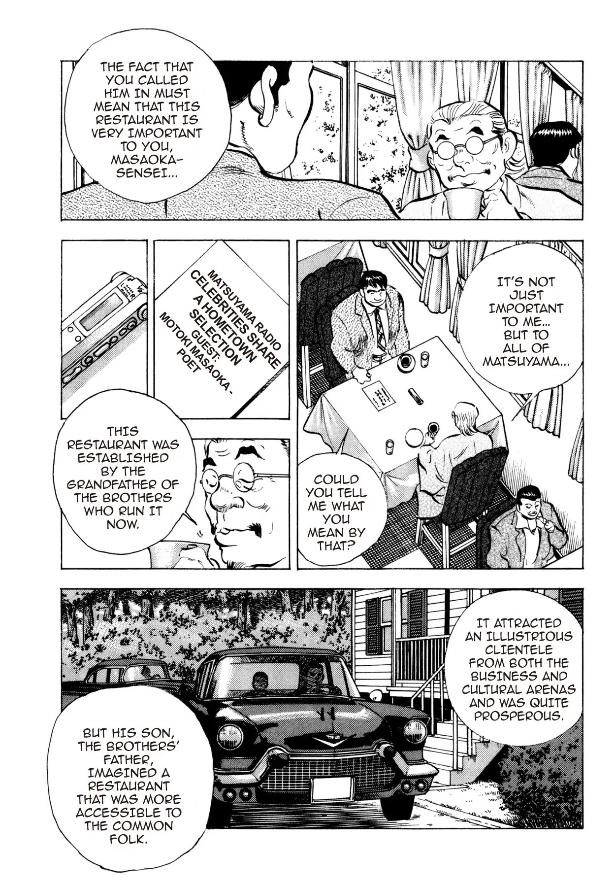 Super Shoku King Chapter 21 page 4 - Chapter 21: THE RESTAURANT ON THE TOP OF THE HILL