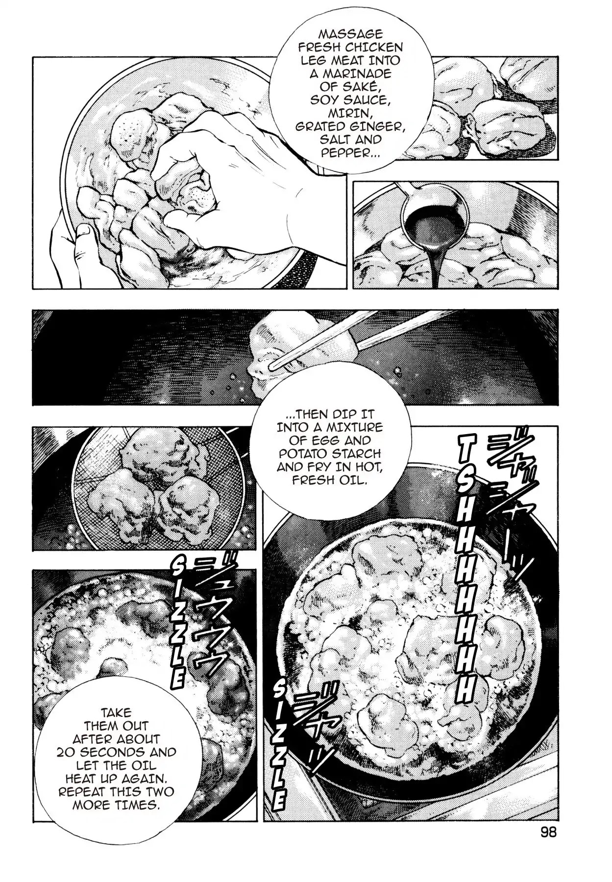 Super Shoku King Chapter 27 page 21 - Chapter 27: KARAAGE INFERNO