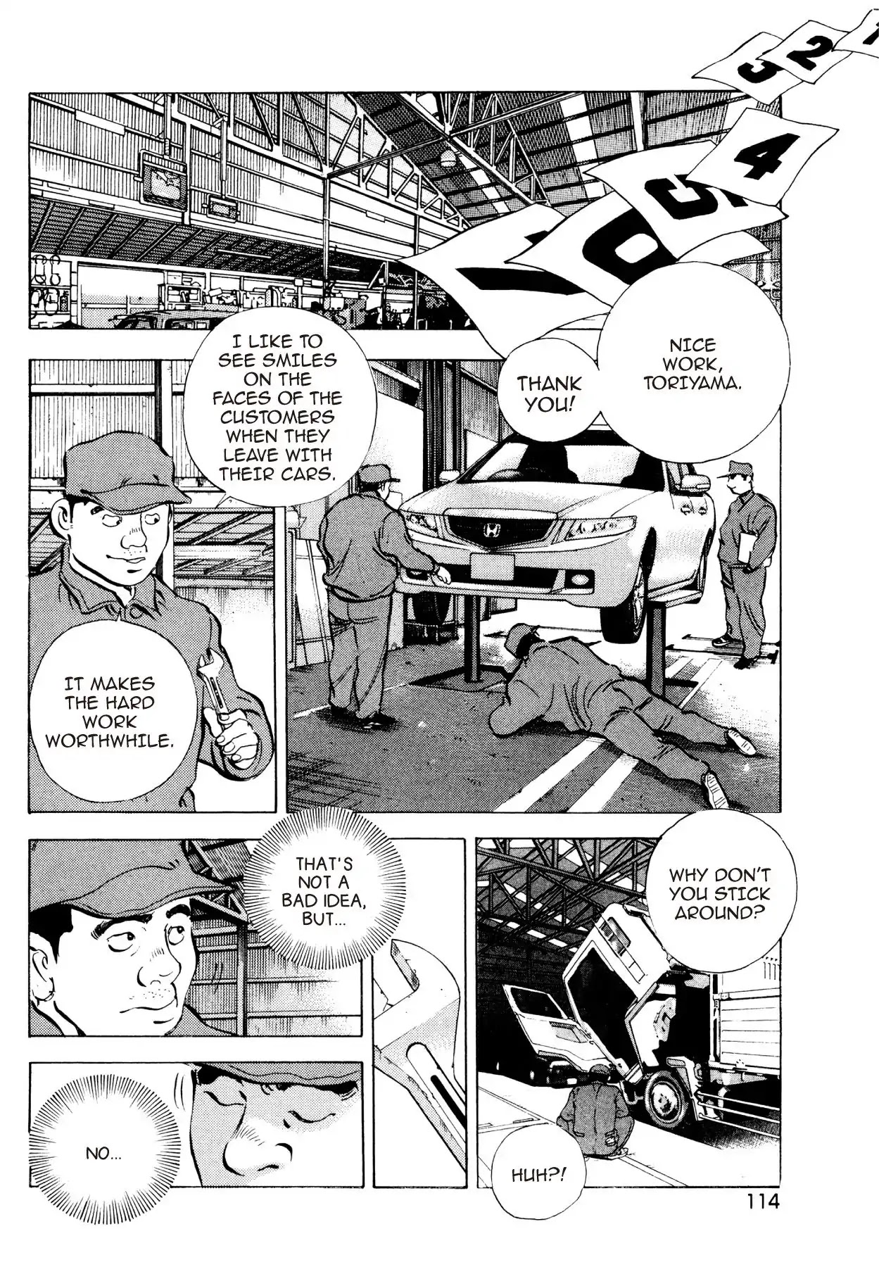 Super Shoku King Chapter 28 page 14 - Chapter 28: SMILE