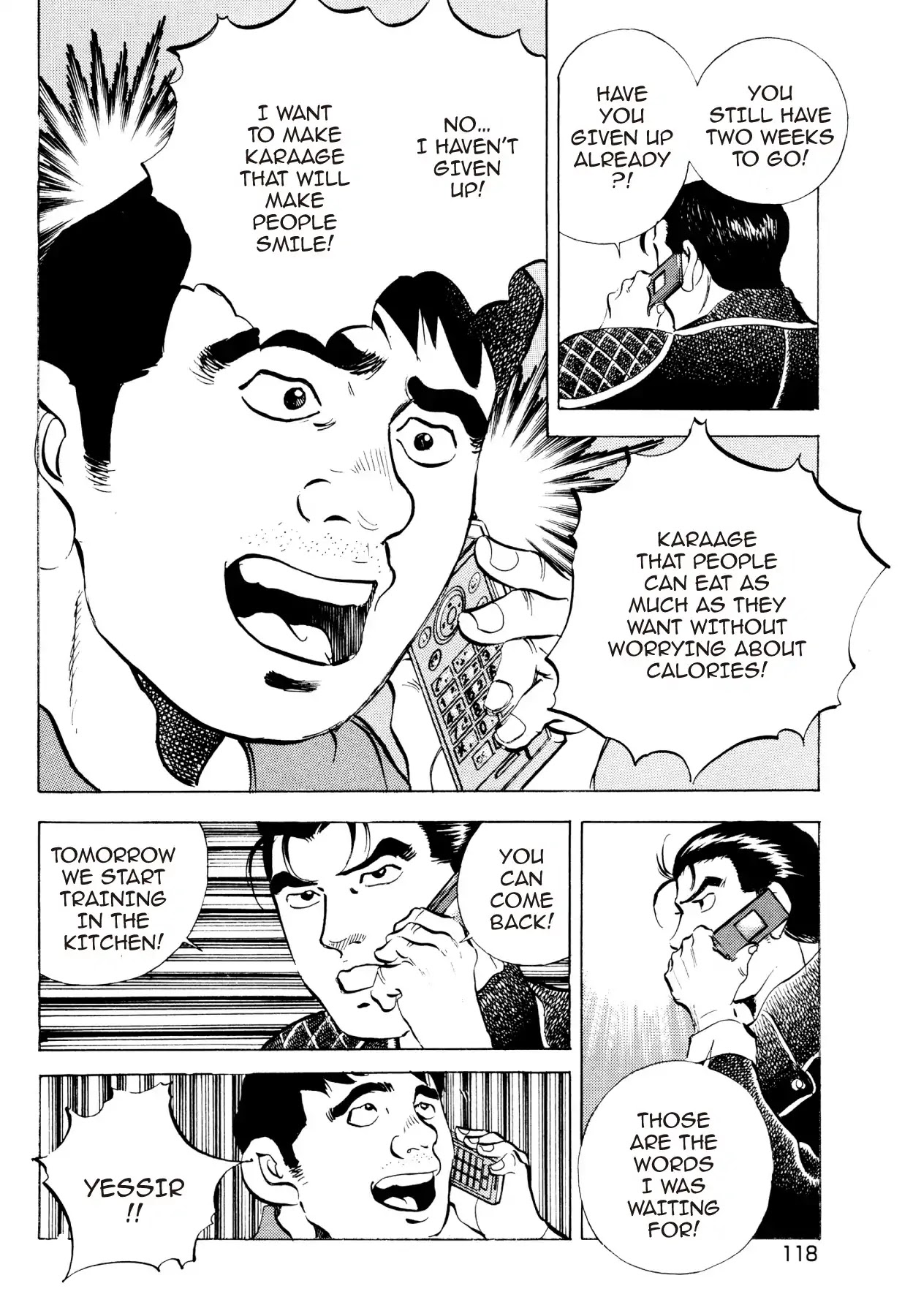 Super Shoku King Chapter 28 page 18 - Chapter 28: SMILE