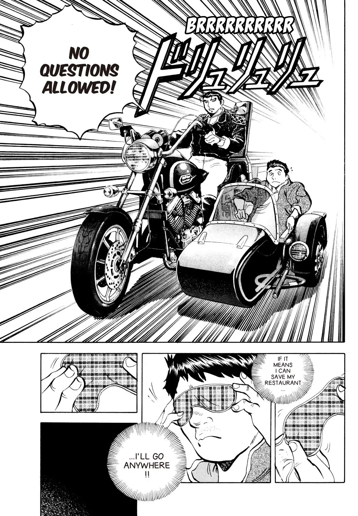 Super Shoku King Chapter 28 page 3 - Chapter 28: SMILE