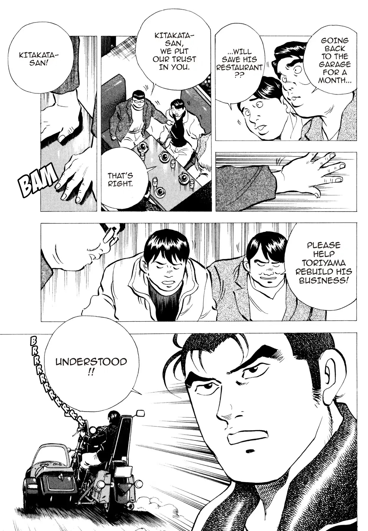 Super Shoku King Chapter 28 page 7 - Chapter 28: SMILE