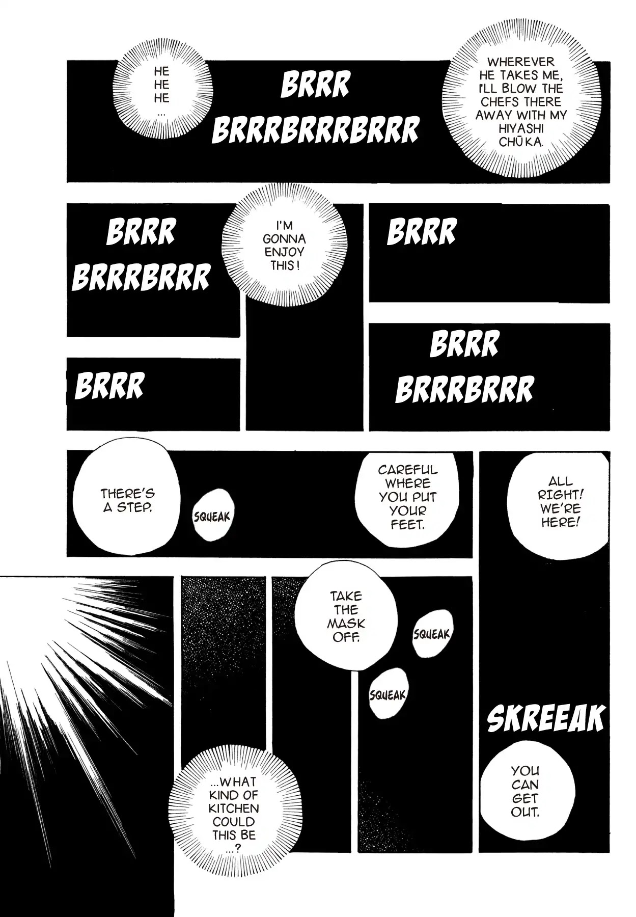 Super Shoku King Chapter 30 page 3 - Chapter 30: HIYASHI CHŪKA PRESSURE POINT