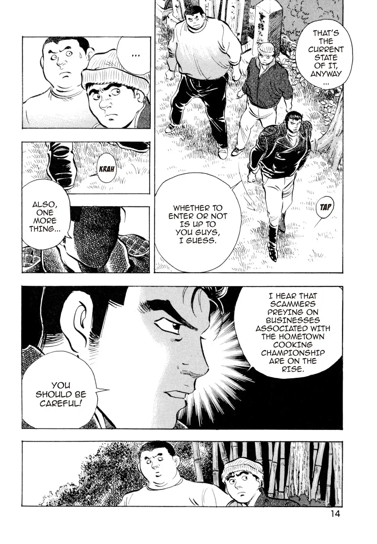 Super Shoku King Chapter 32 page 13 - Chapter 32: THE FESTIVAL STAKES