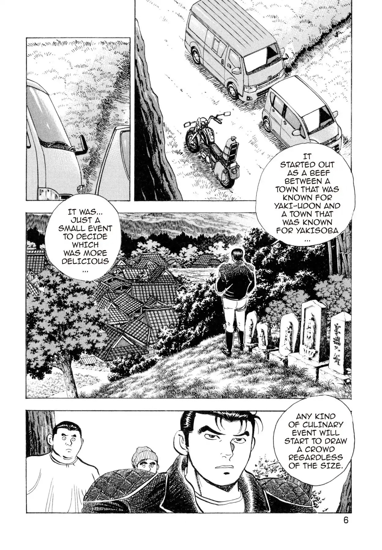 Super Shoku King Chapter 32 page 6 - Chapter 32: THE FESTIVAL STAKES