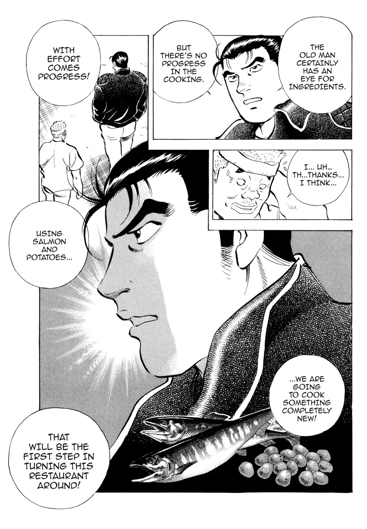 Super Shoku King Chapter 33 page 14 - Chapter 33: A FUTURE FOR THE HOMETOWN!