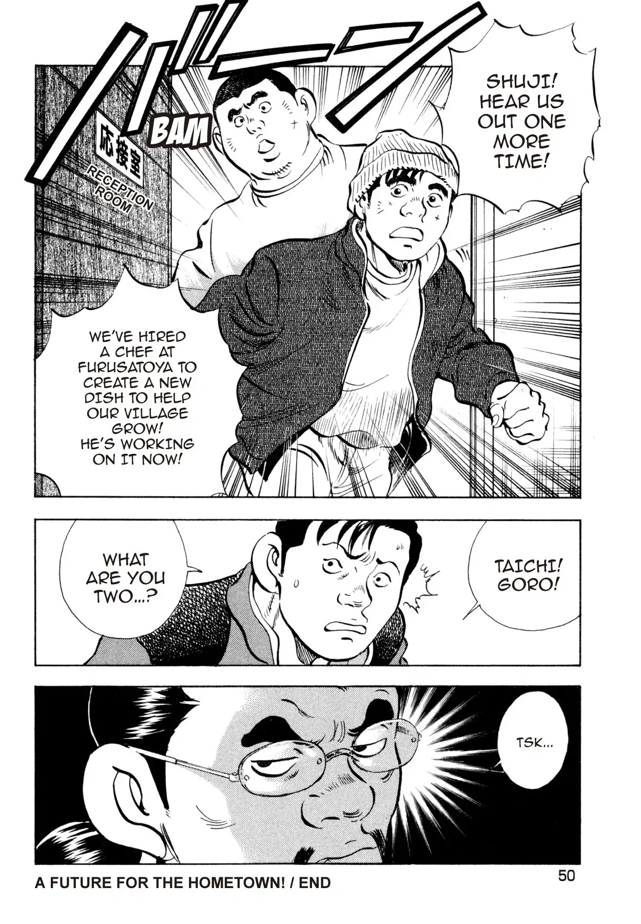 Super Shoku King Chapter 33 page 22 - Chapter 33: A FUTURE FOR THE HOMETOWN!
