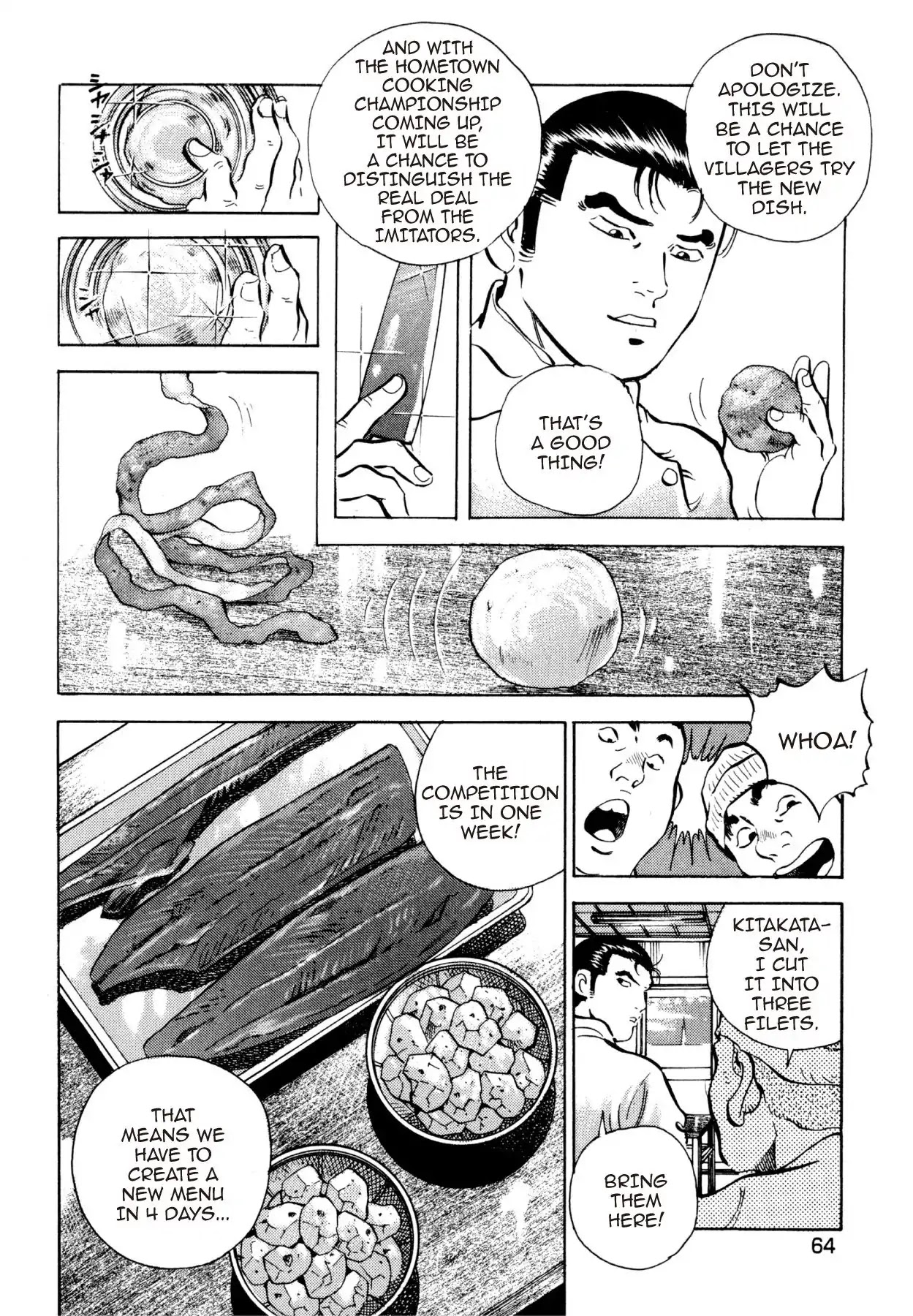 Super Shoku King Chapter 34 page 14 - Chapter 34: THE MOMENT OF TRUTH