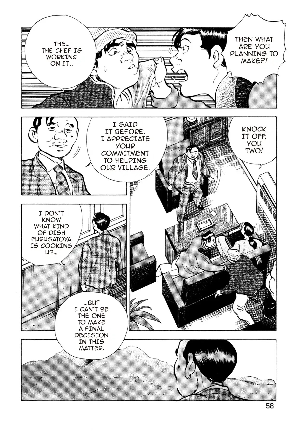 Super Shoku King Chapter 34 page 8 - Chapter 34: THE MOMENT OF TRUTH