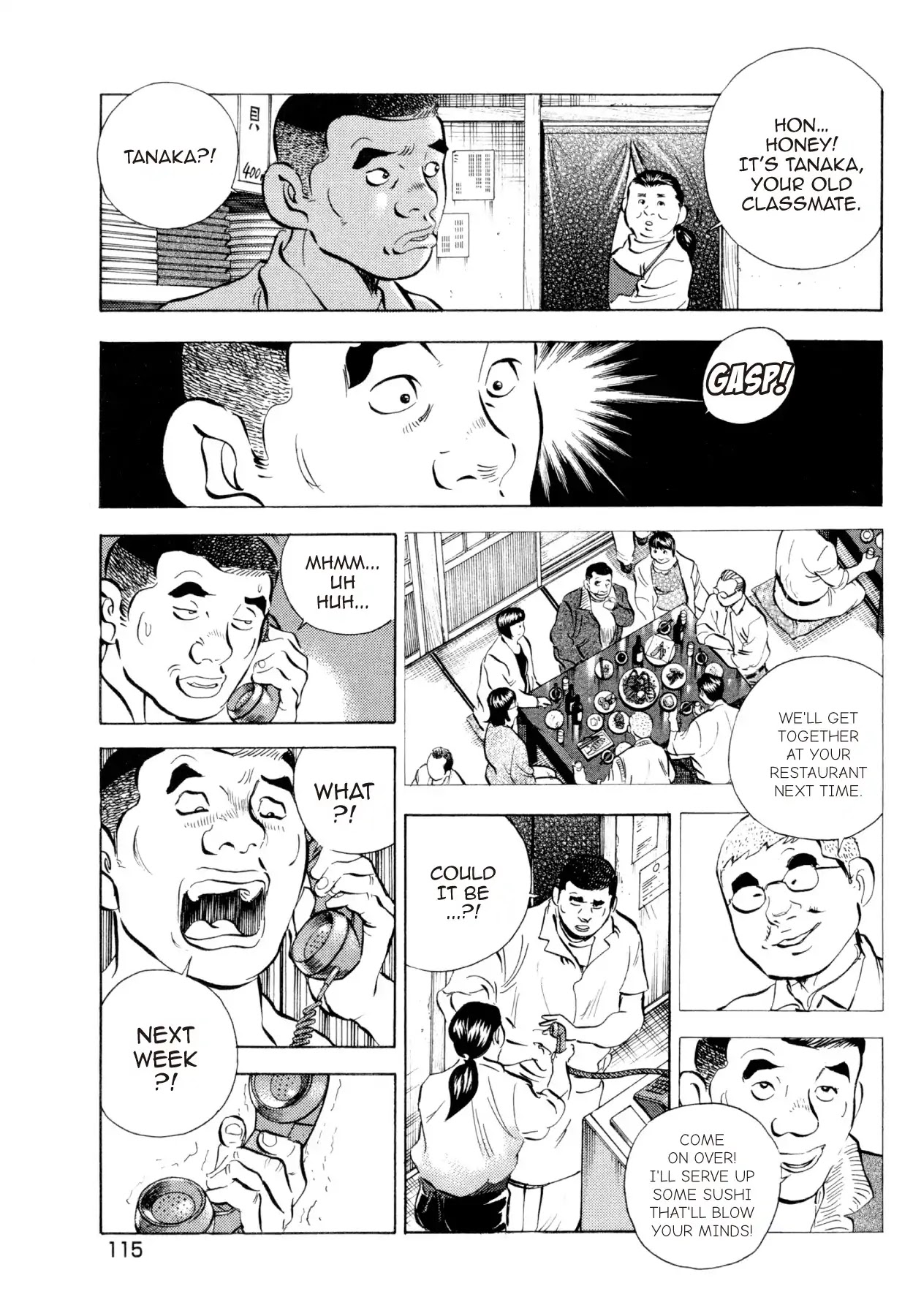 Super Shoku King Chapter 36 page 16 - Chapter 36: THE SUSHI RESTAURANT'S FIGHTING SPIRIT
