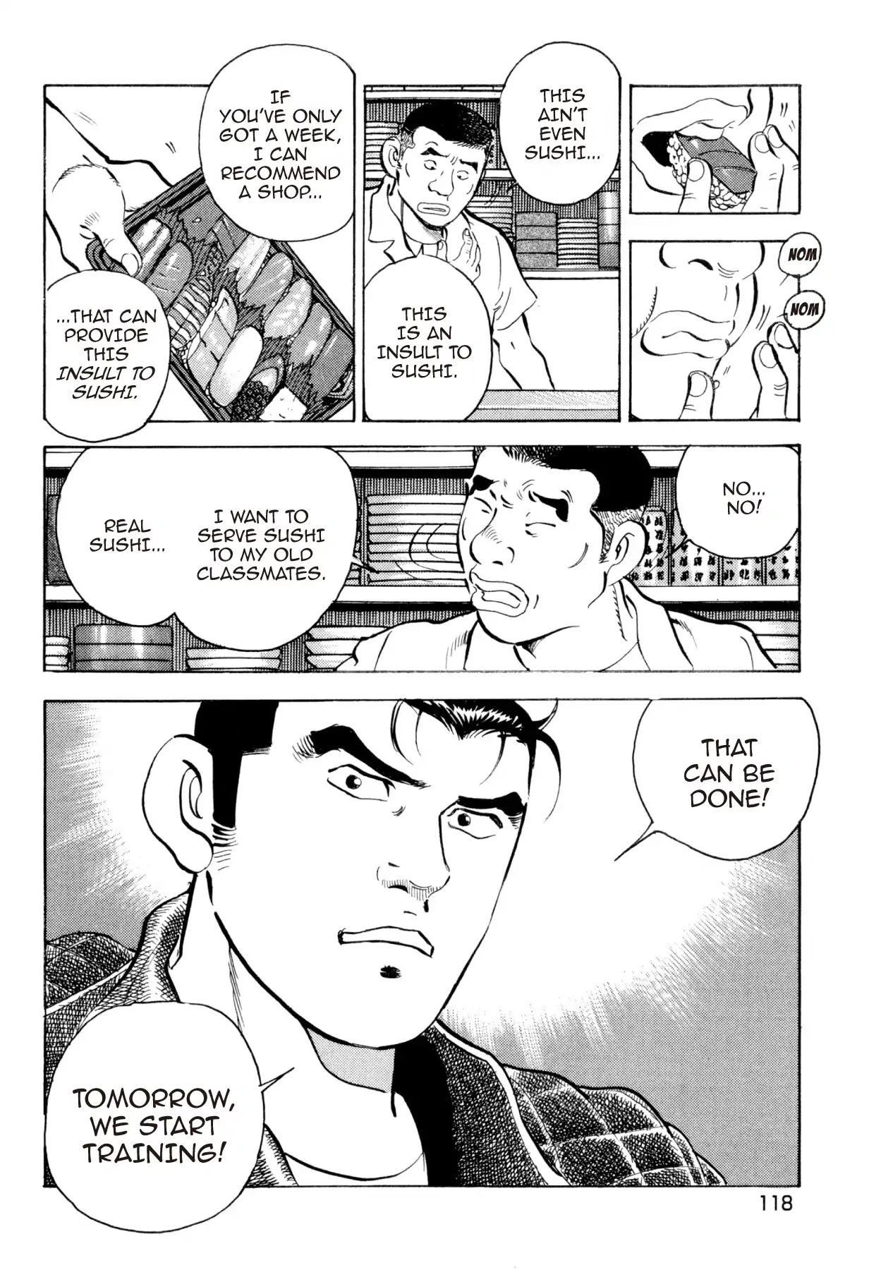 Super Shoku King Chapter 36 page 19 - Chapter 36: THE SUSHI RESTAURANT'S FIGHTING SPIRIT
