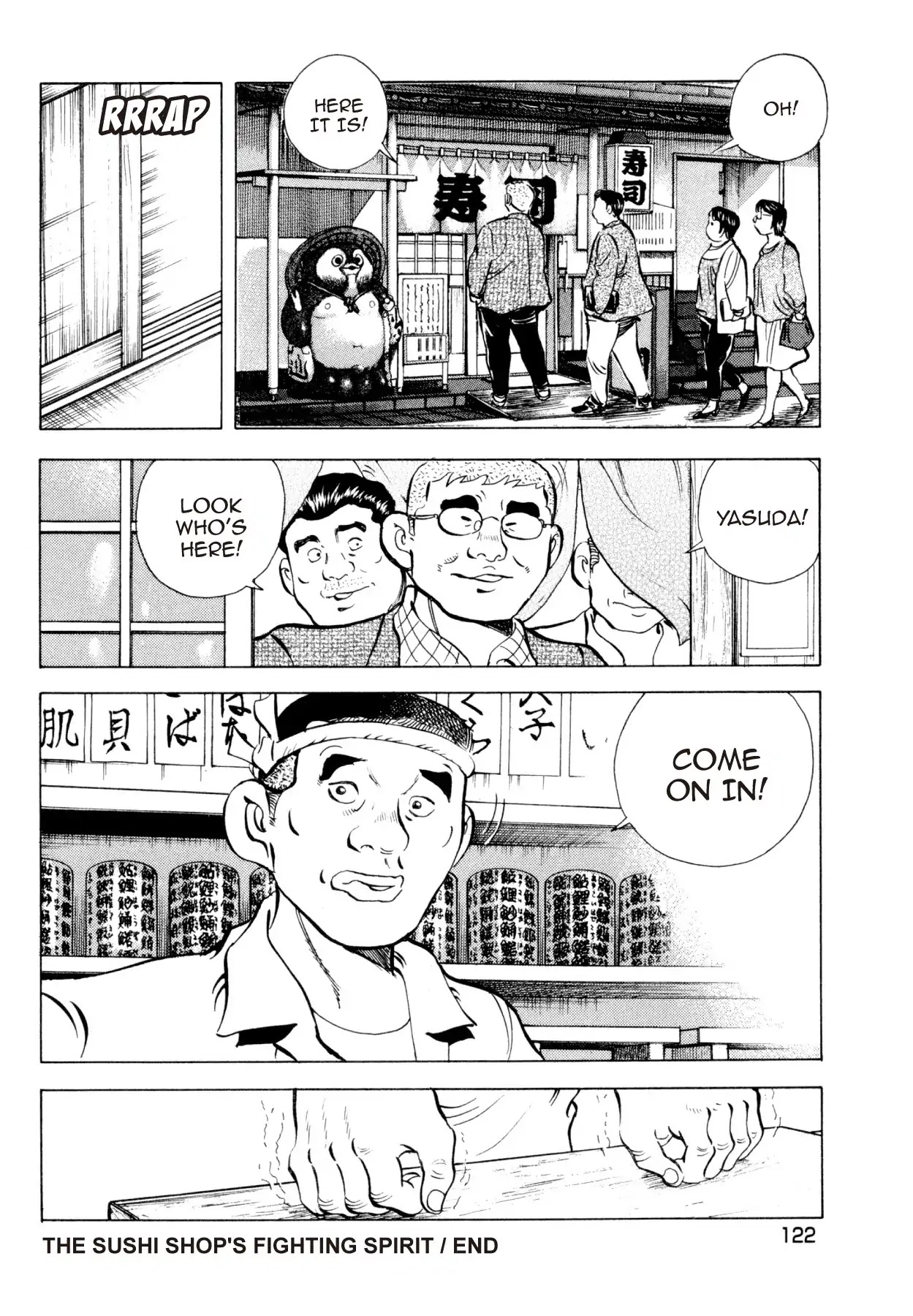 Super Shoku King Chapter 36 page 23 - Chapter 36: THE SUSHI RESTAURANT'S FIGHTING SPIRIT