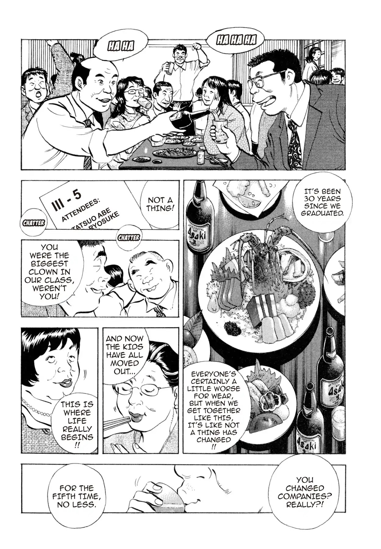 Super Shoku King Chapter 36 page 3 - Chapter 36: THE SUSHI RESTAURANT'S FIGHTING SPIRIT