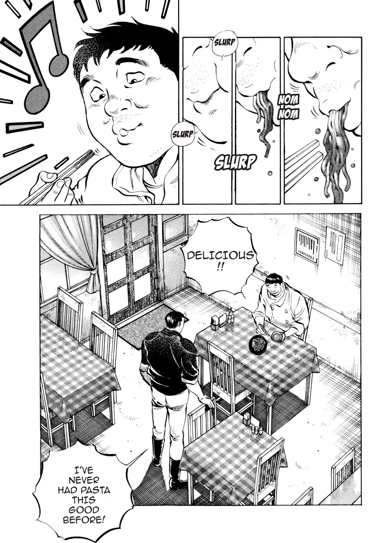 Super Shoku King Chapter 38 page 11 - Chapter 38: THE SLEEPING LION