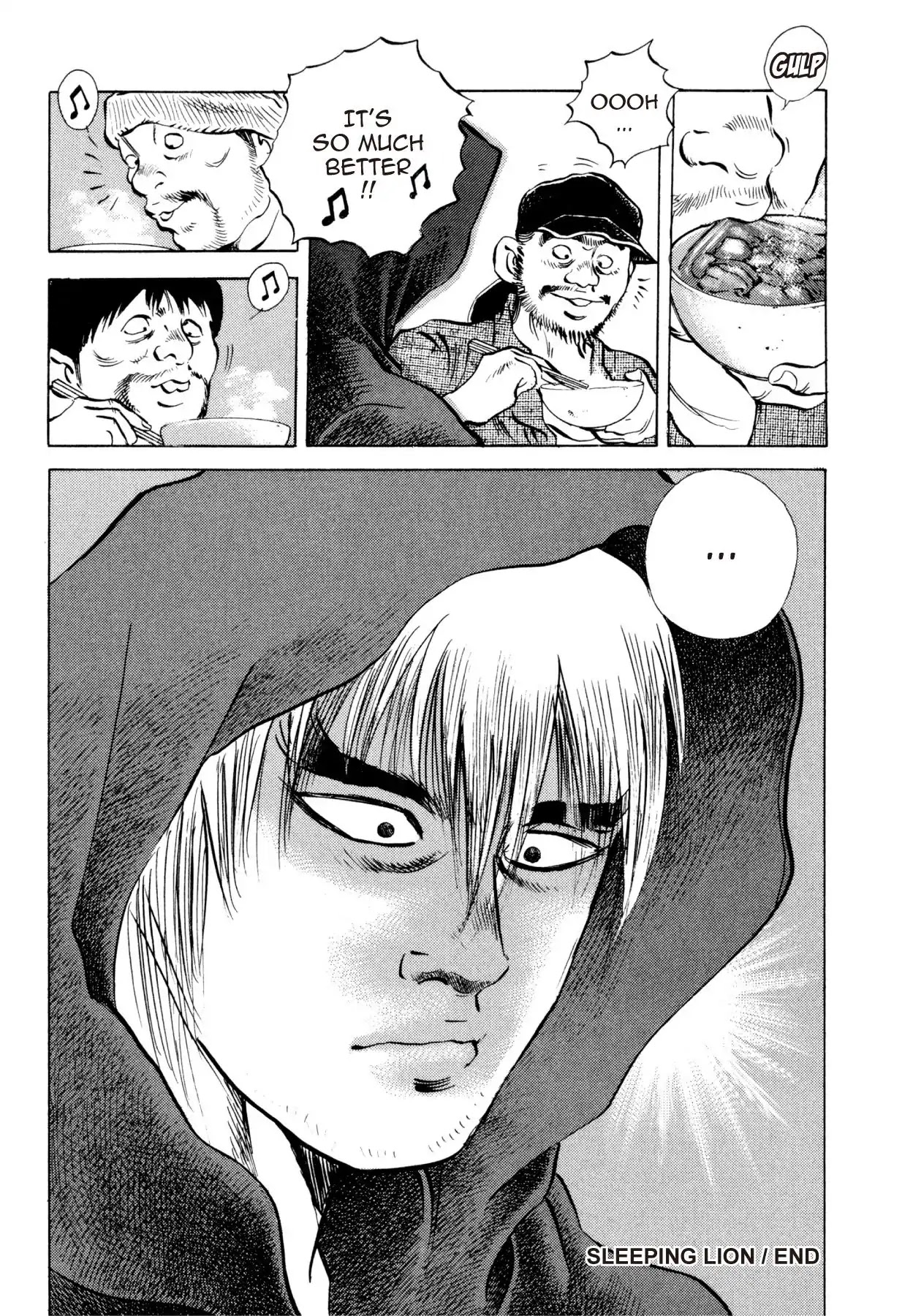 Super Shoku King Chapter 38 page 22 - Chapter 38: THE SLEEPING LION