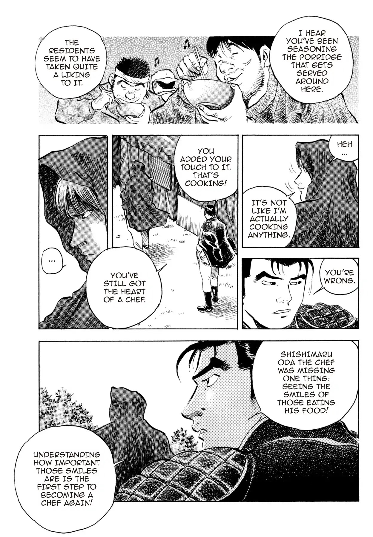 Super Shoku King Chapter 39 page 21 - Chapter 39: THE LION'S FALL
