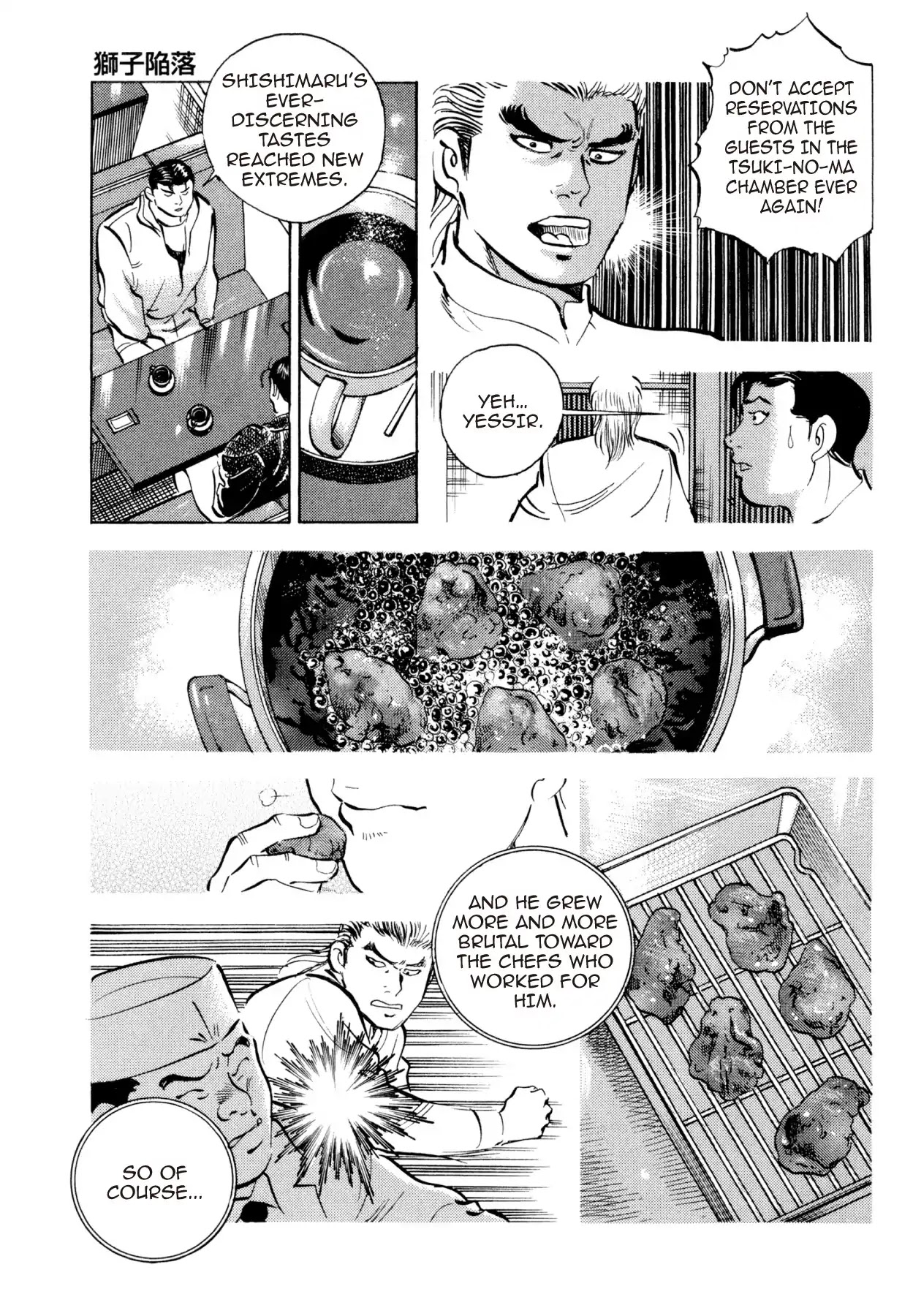 Super Shoku King Chapter 39 page 8 - Chapter 39: THE LION'S FALL