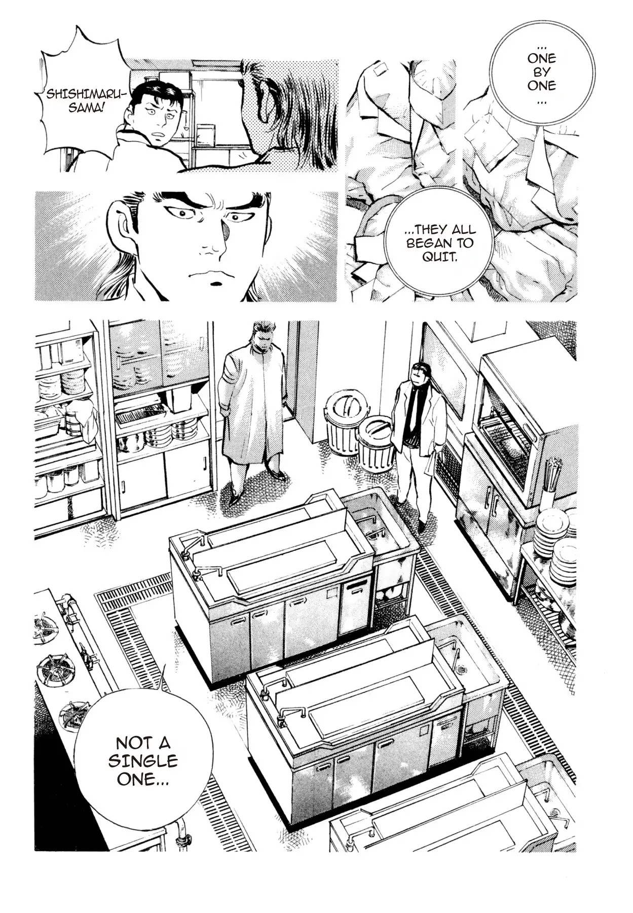 Super Shoku King Chapter 39 page 9 - Chapter 39: THE LION'S FALL