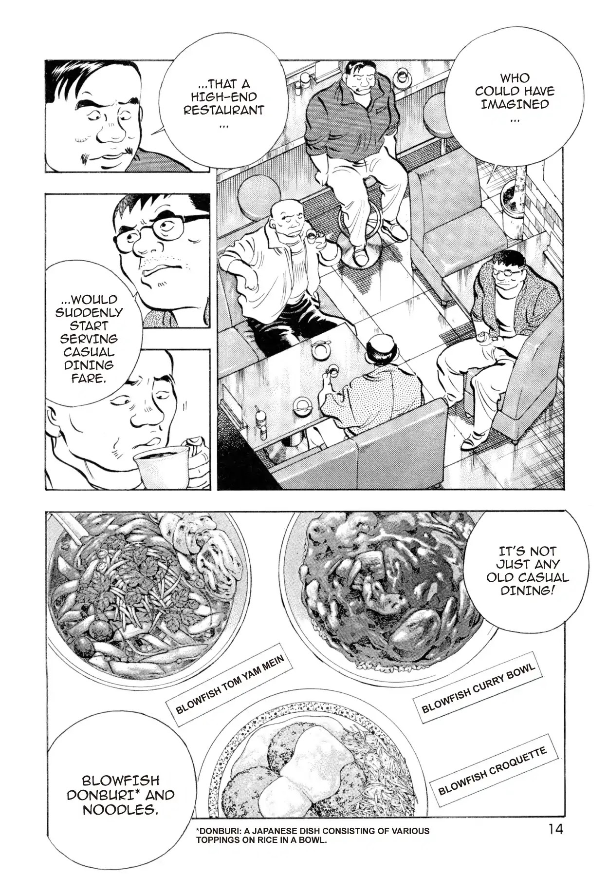 Super Shoku King Chapter 8 page 13 - Chapter 8: CULINARY WARFARE