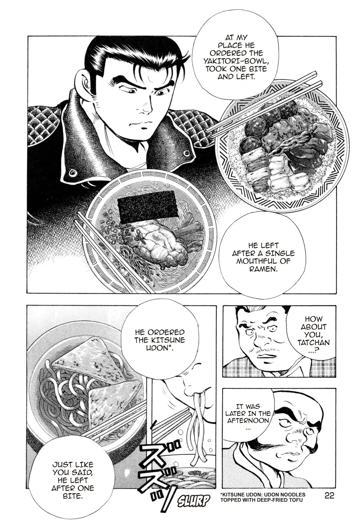 Super Shoku King Chapter 8 page 21 - Chapter 8: CULINARY WARFARE