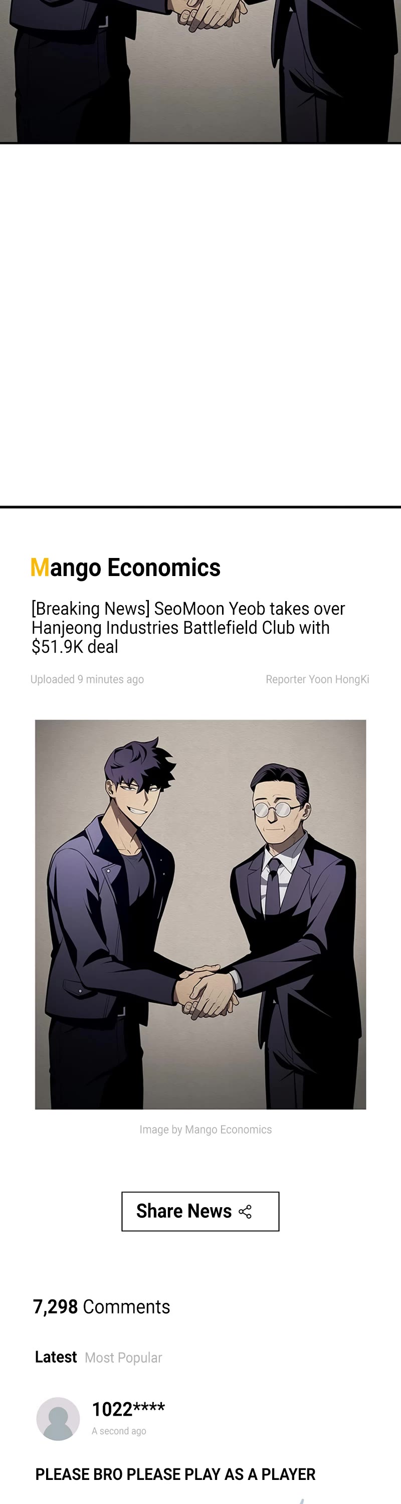 Superhuman Battlefield Chapter 20 page 39 - Chapter 20