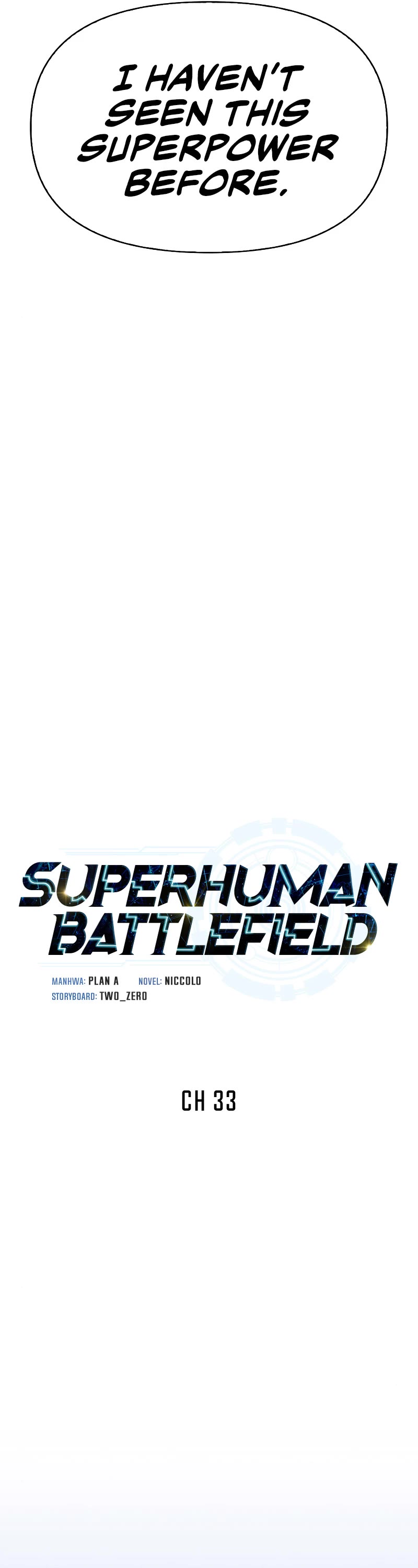 Superhuman Battlefield Chapter 33 page 11 - Chapter 33