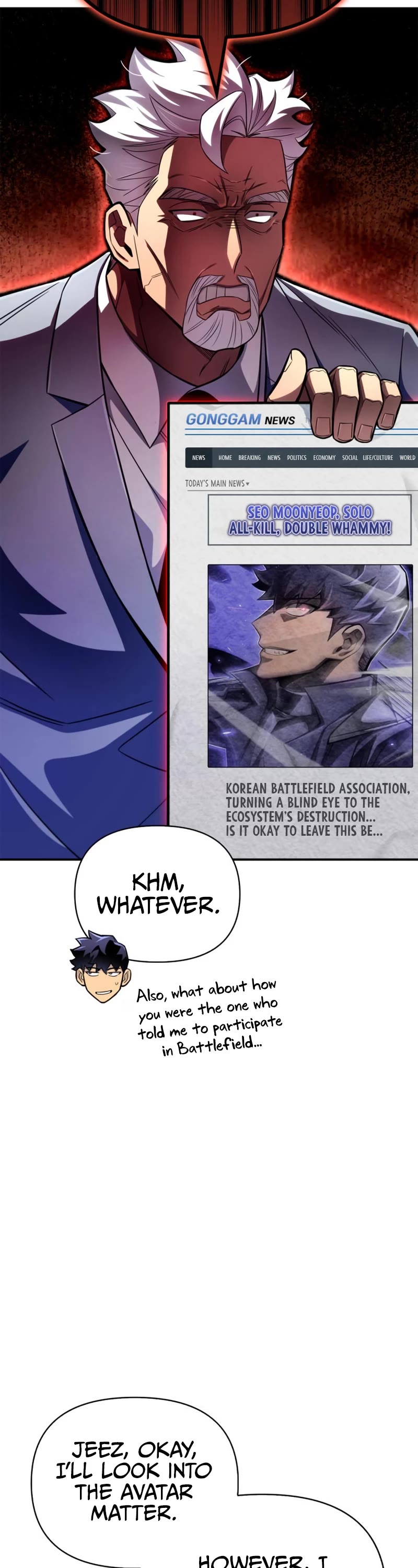 Superhuman Battlefield Chapter 70 page 59 - Chapter 70