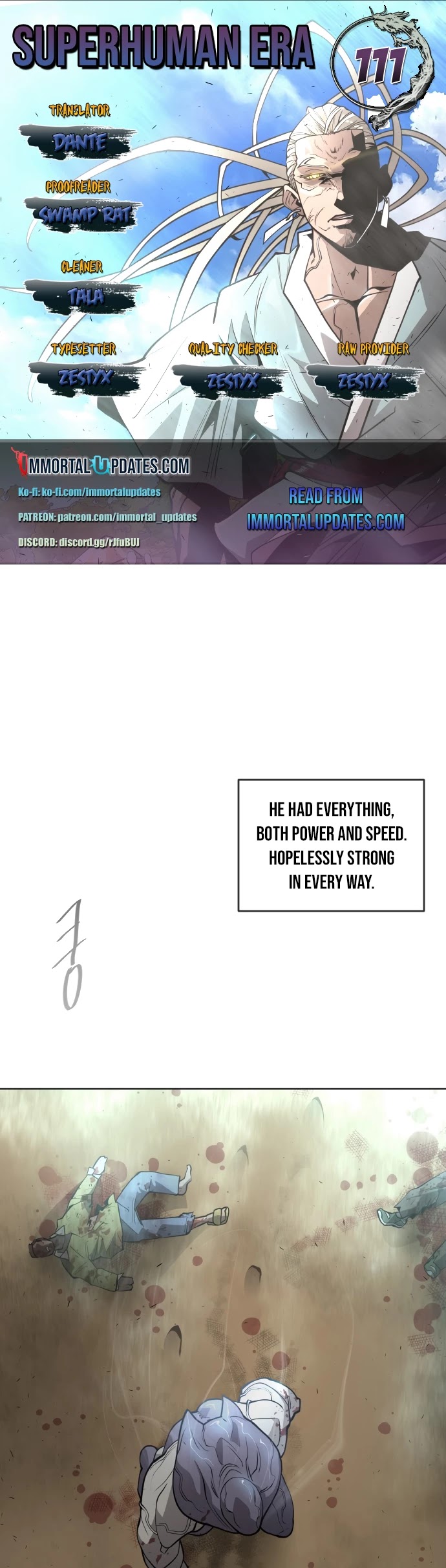 Superhuman Era Chapter 111 page 1 - Chapter 111
