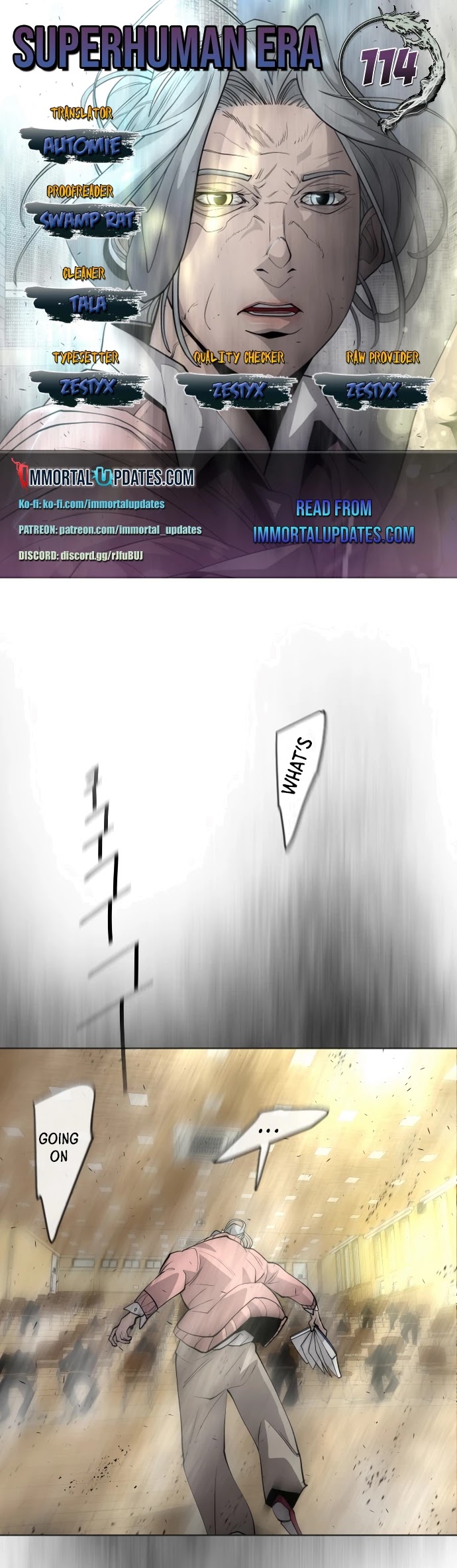 Superhuman Era Chapter 114 page 1 - Chapter 114